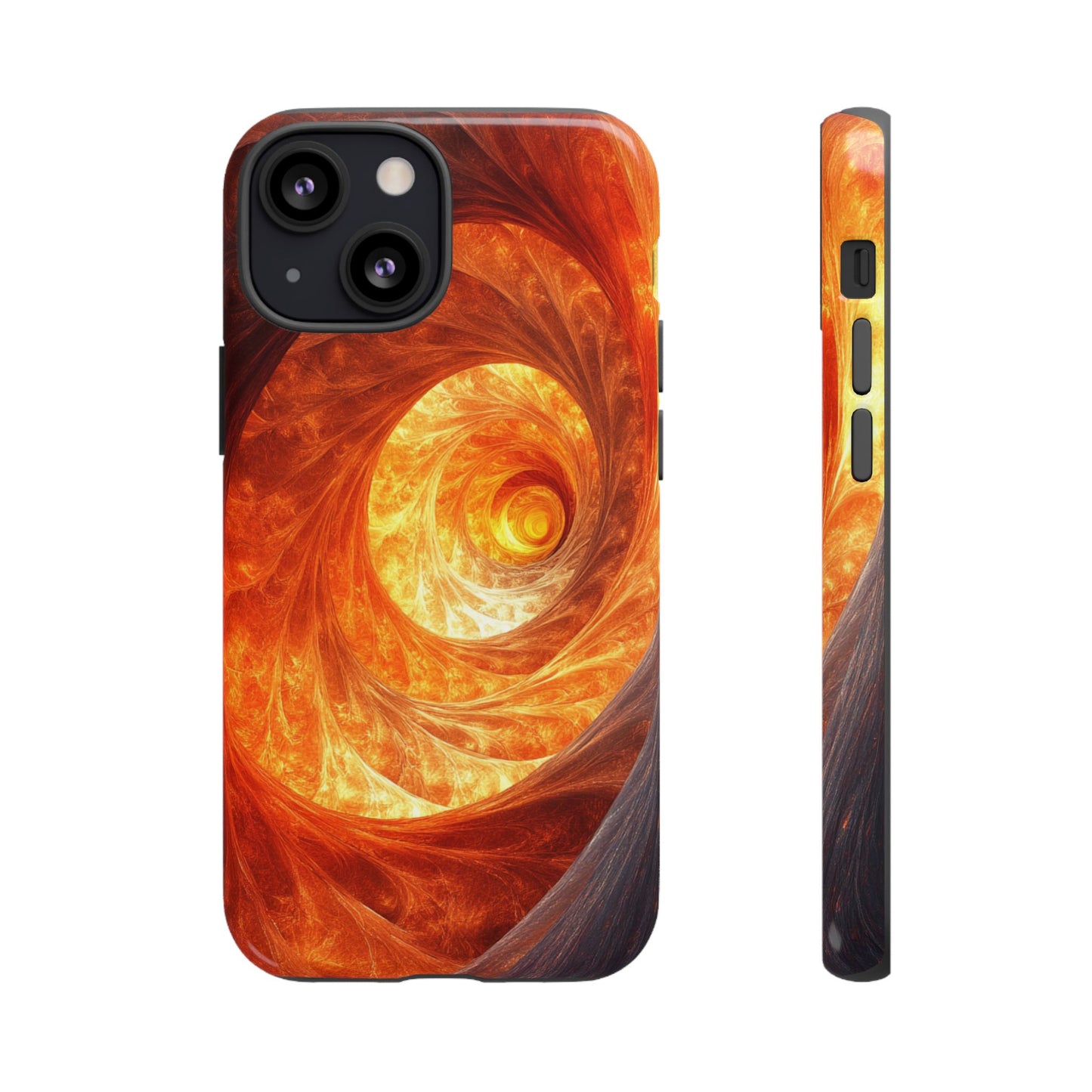 Fire Spiral - Tough iPhone Case