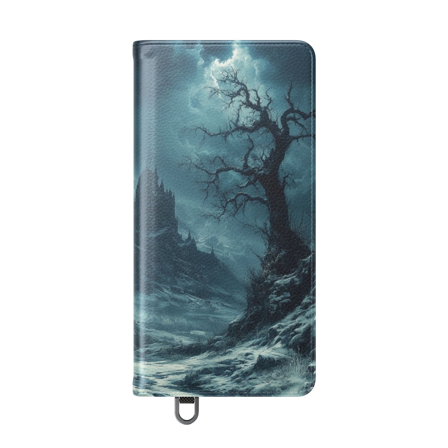 Stormy Castle - Wallet Flip Case