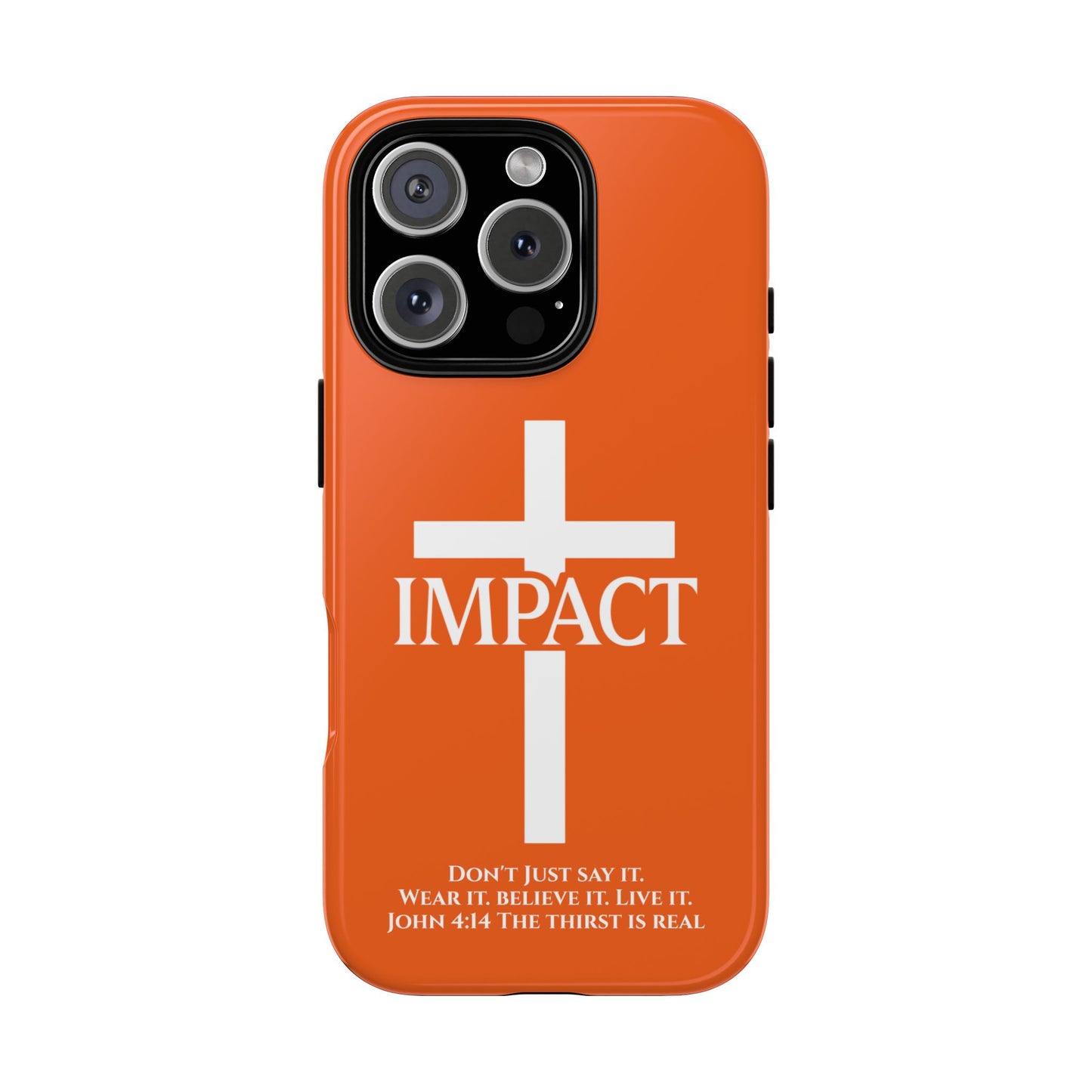 Impact Orange - Tough iPhone Case