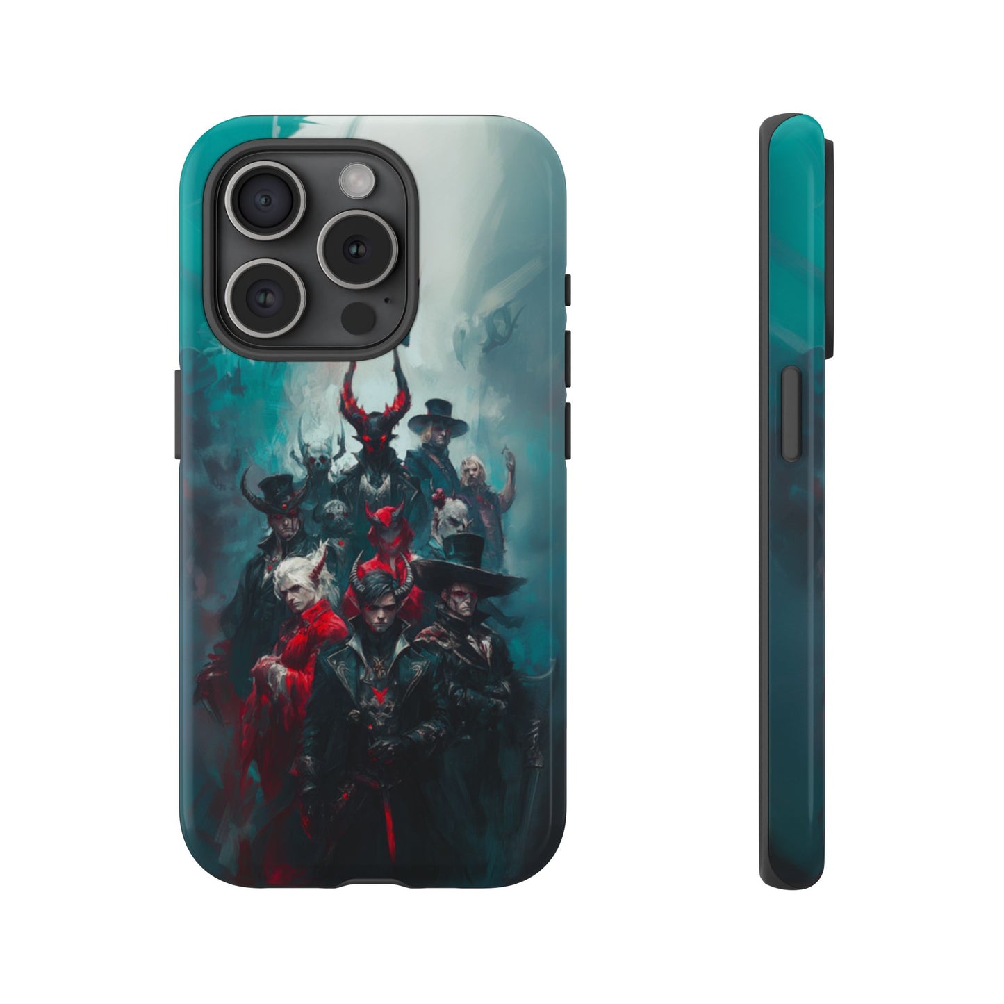 Dark Fantasy Demon Hunters - Tough iPhone Case