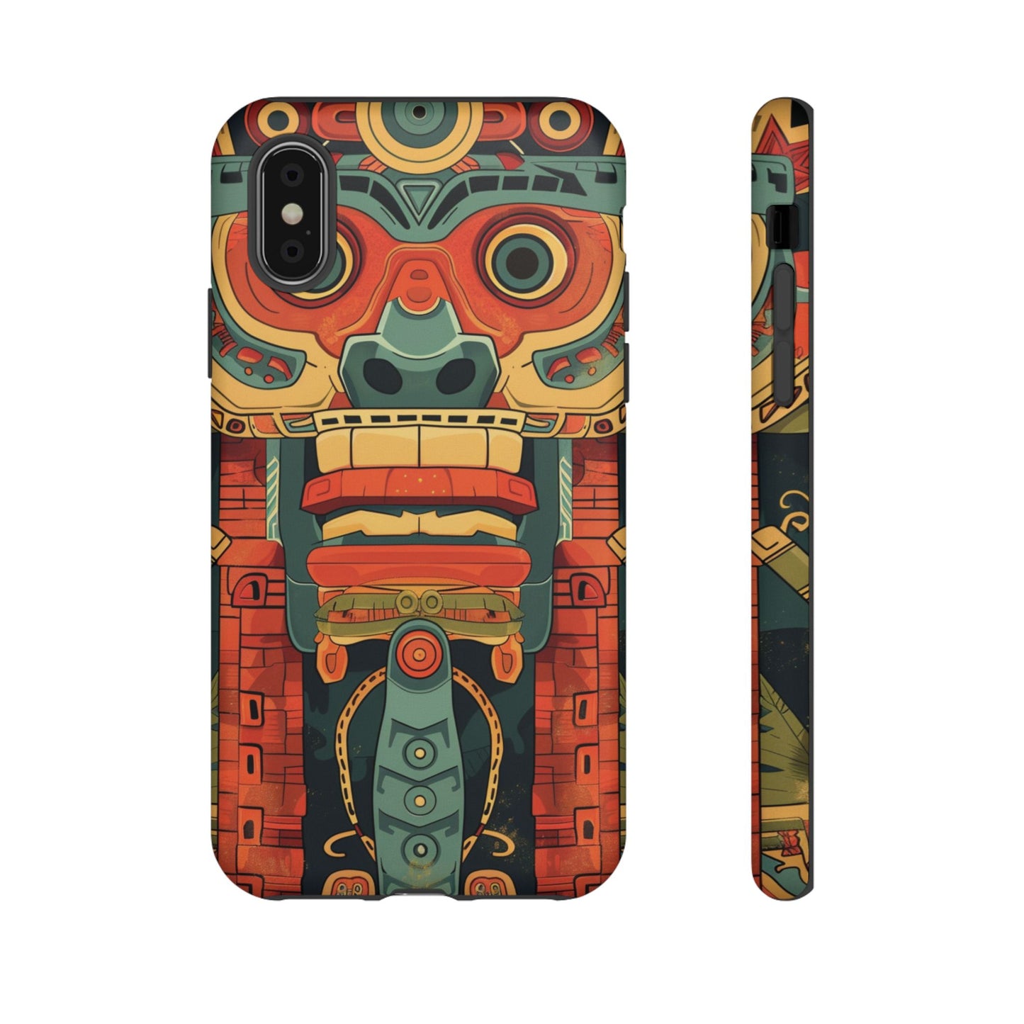 Vivid Ancient Glyphs Phone Case - iPhone, Google Pixel, Samsung