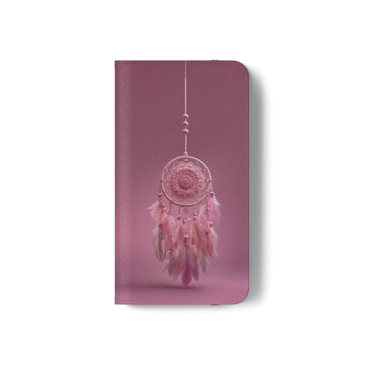 Pink Lace Dreamcatcher - Wallet Flip Case