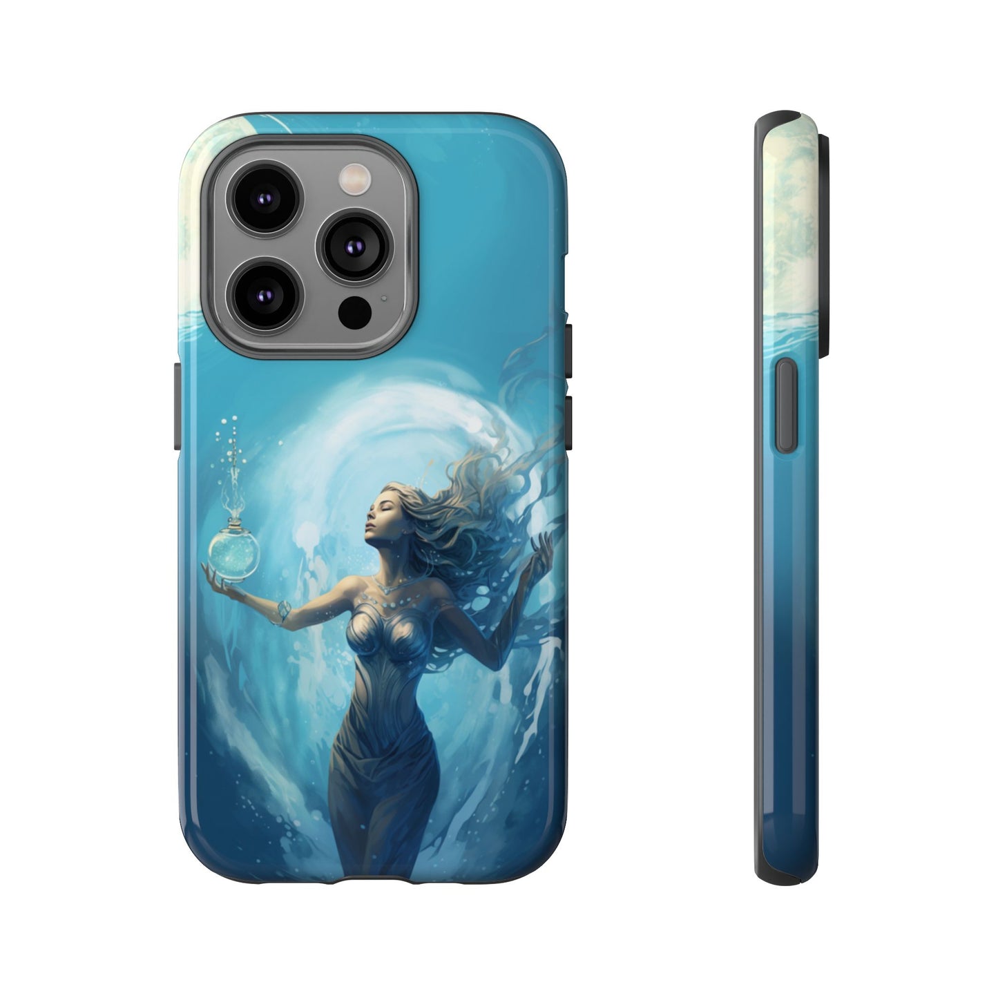 Aquarius Lunar Water Bearer Phone Case – iPhone, Google Pixel, Samsung Galaxy