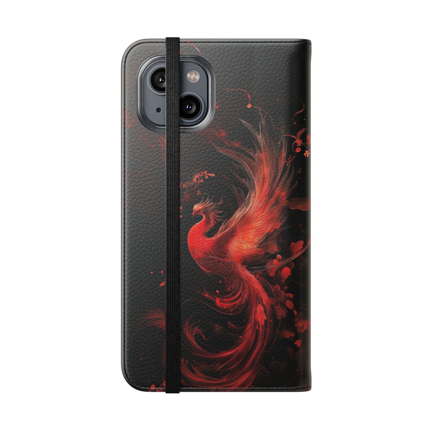 Crimson Phoenix - Wallet Flip Case
