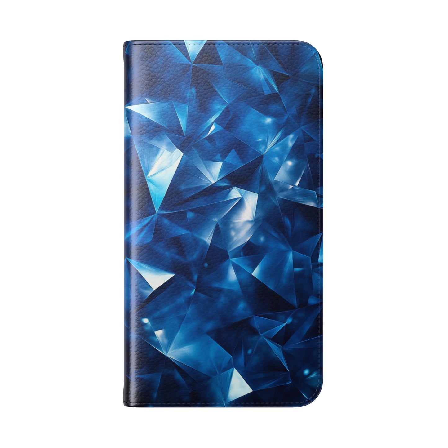 Sapphire Crystal Shards - Wallet Flip Case