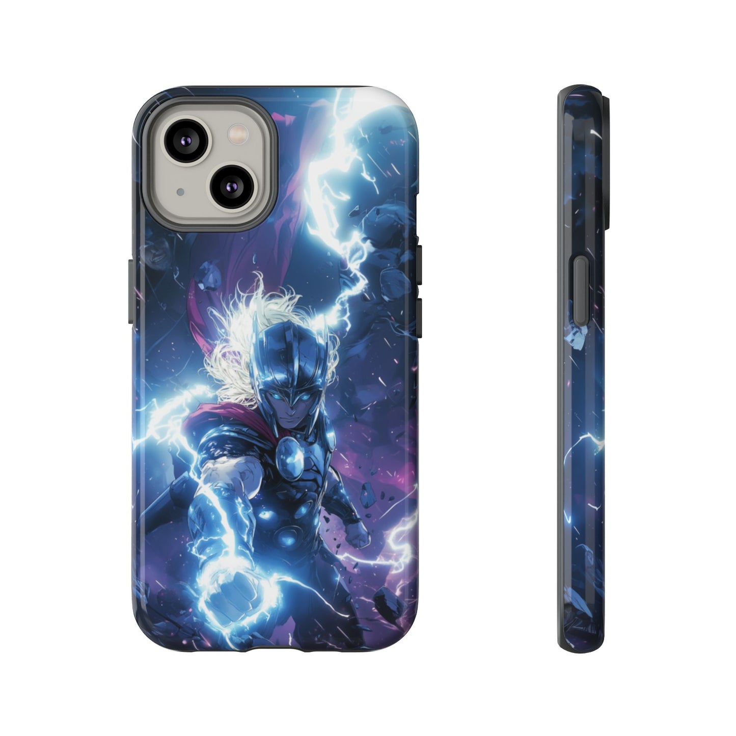 Lightning Fury: Thor Anime Action Phone Case - iPhone, Google Pixel, Samsung