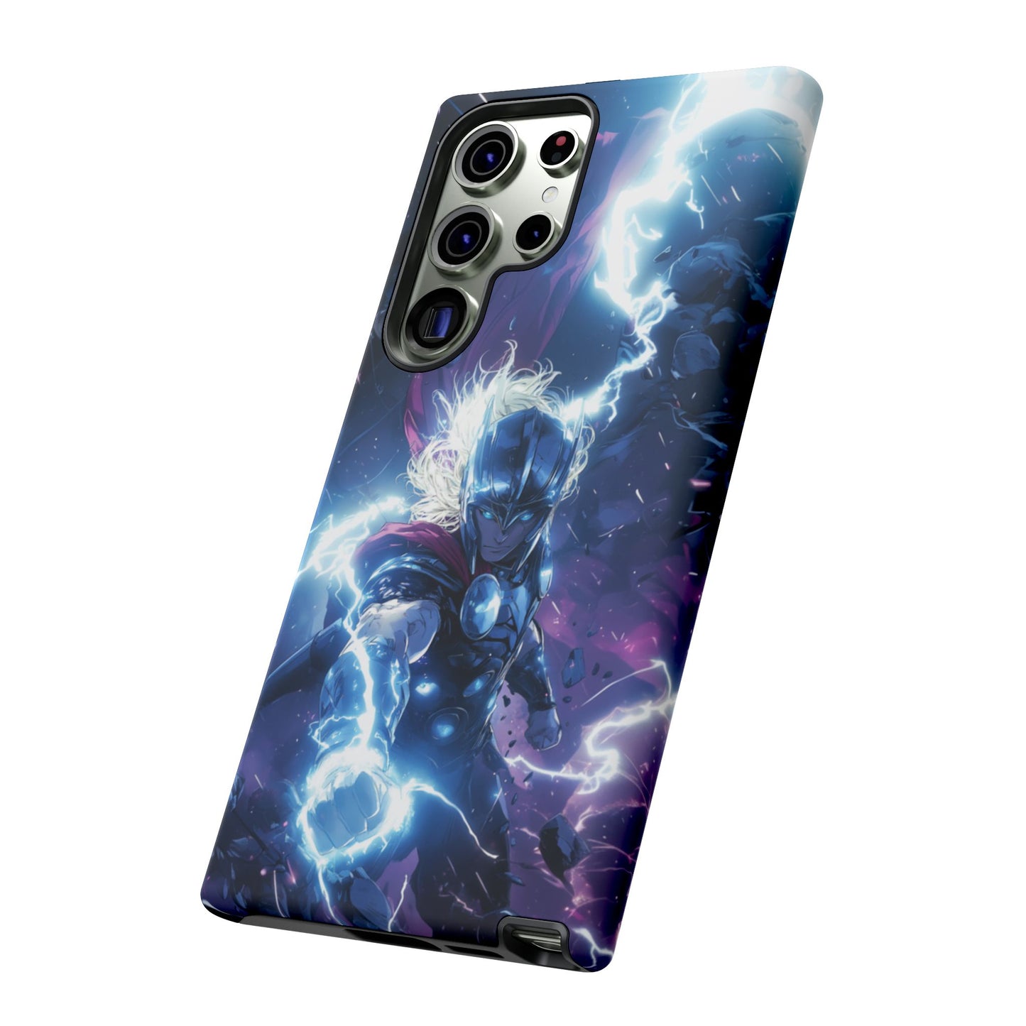 Lightning Fury: Thor Anime Action Phone Case - iPhone, Google Pixel, Samsung