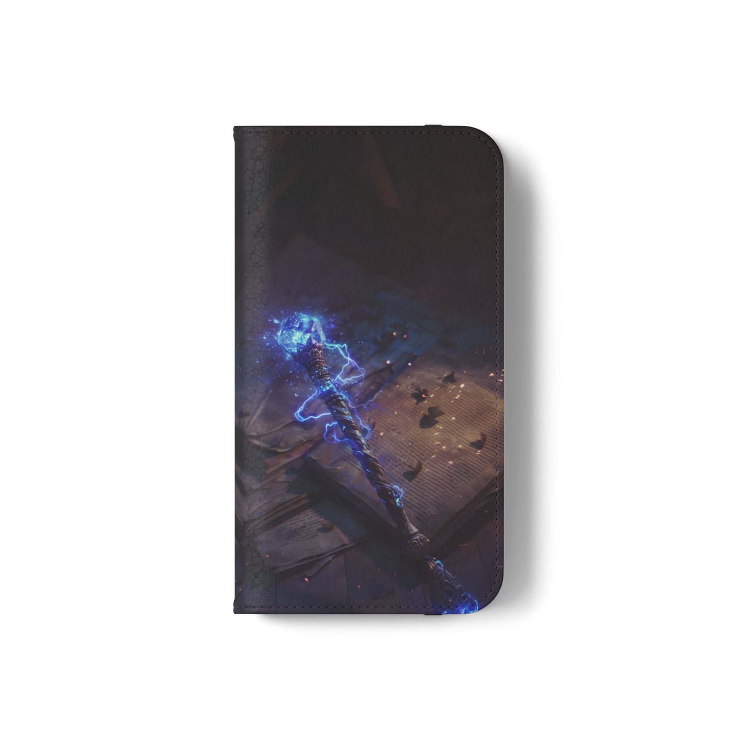 Lightning Staff - Wallet Flip Case