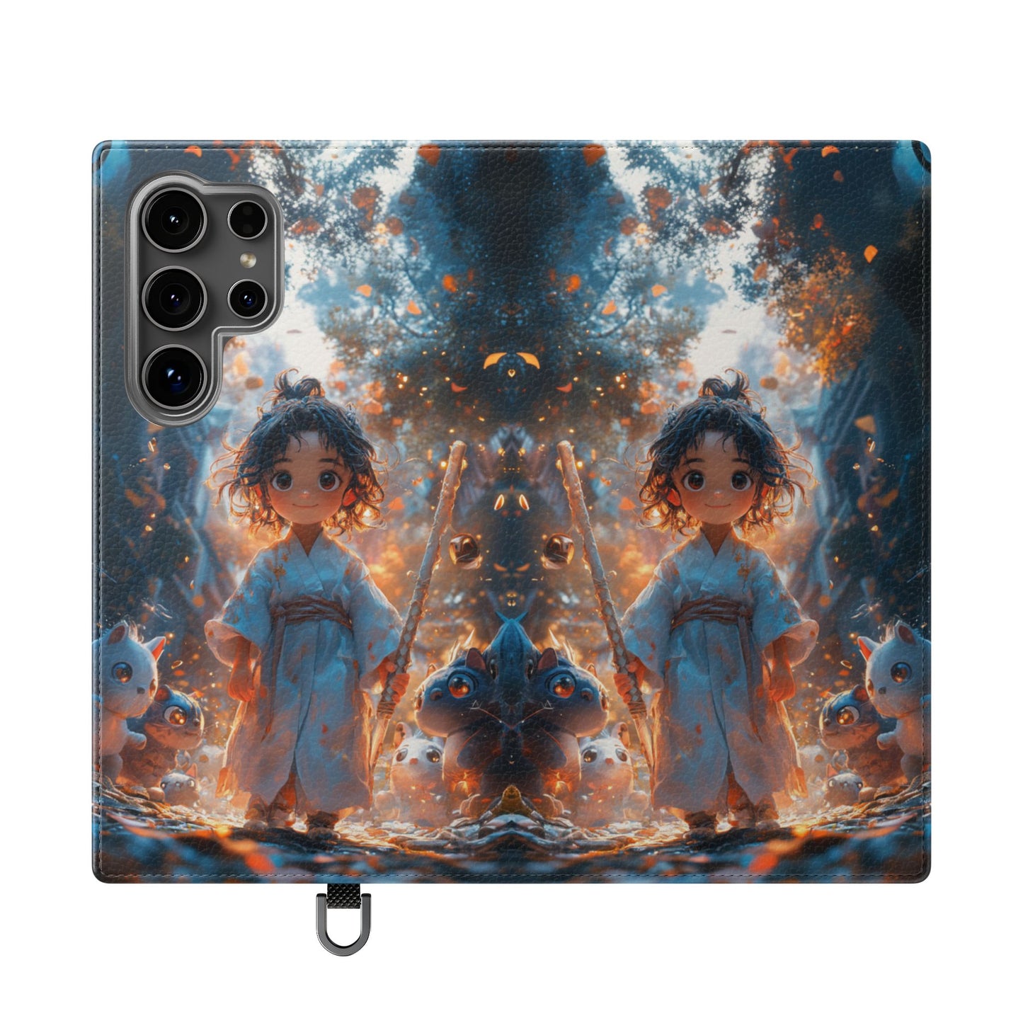 Forest Spirit Child - Wallet Flip Case