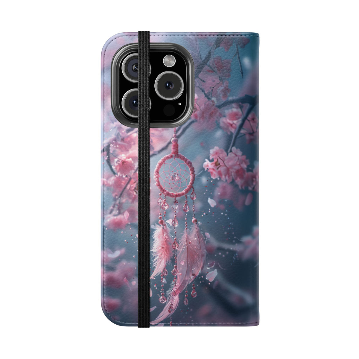 Cherry Blossom Dreamcatcher - Wallet Flip Case