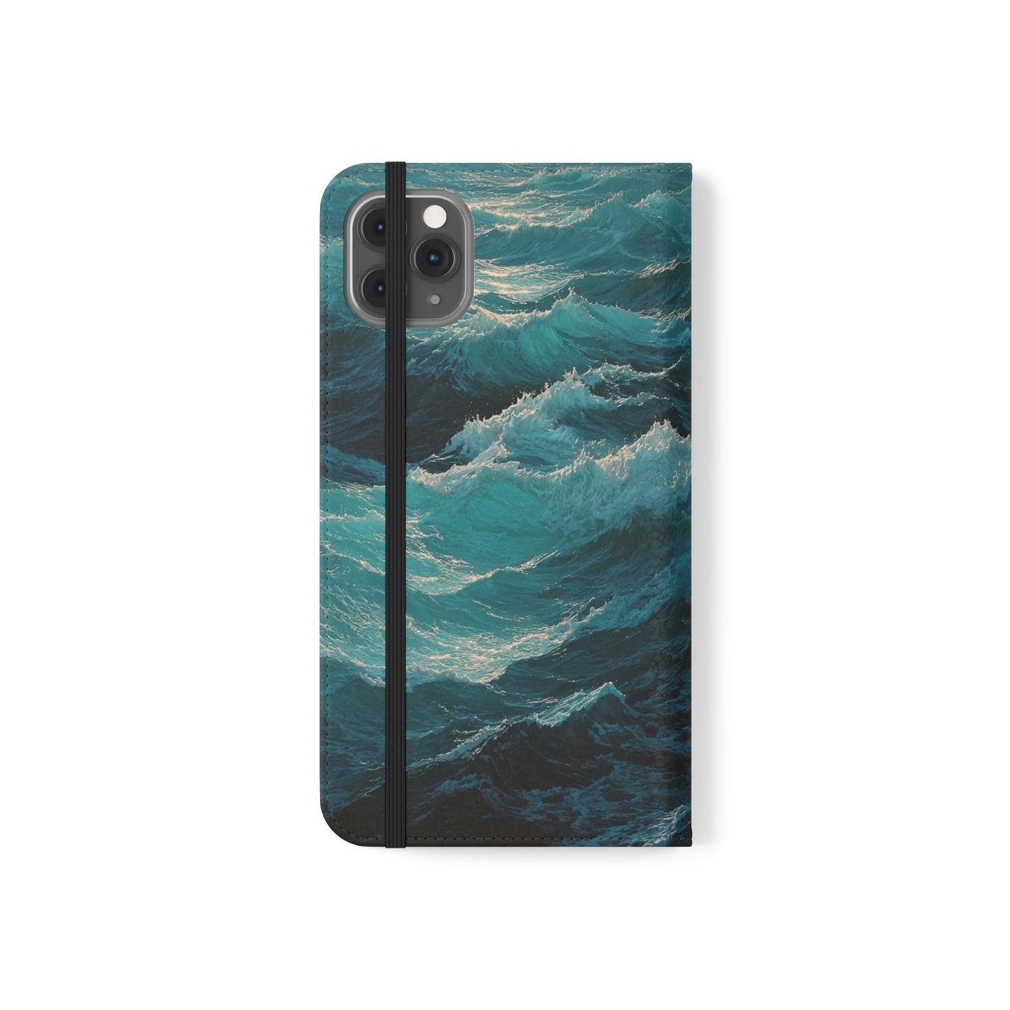 Ocean Waves - Wallet Flip Case
