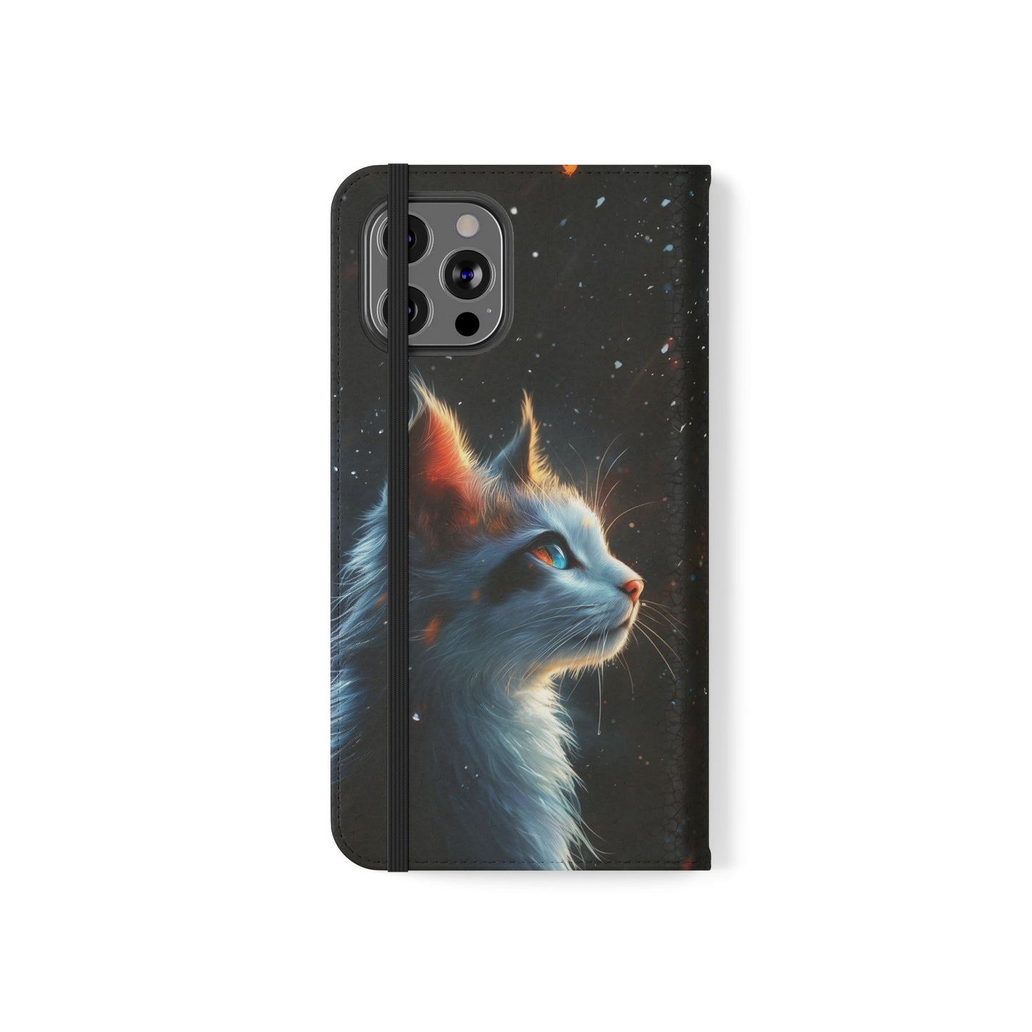 Starlight Cat - Wallet Flip Case