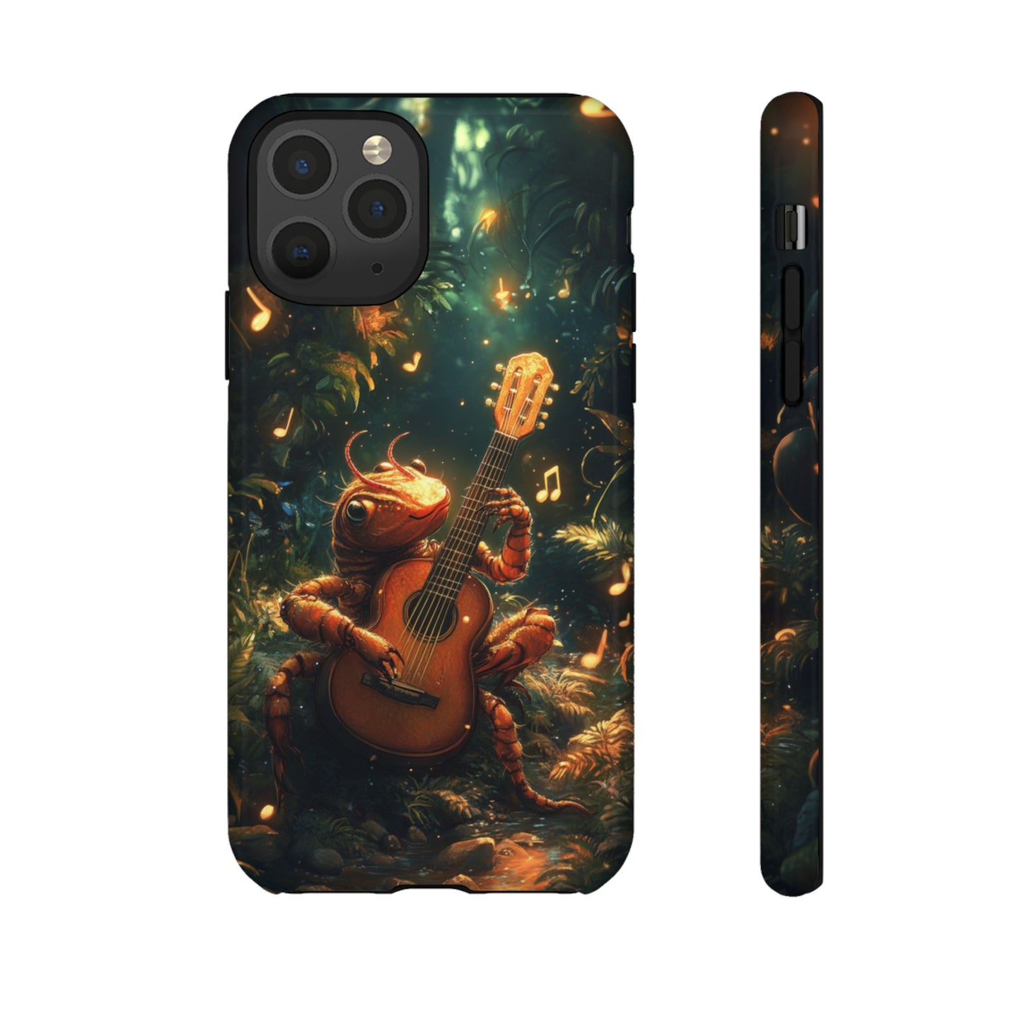 Serenade Forest Guitarist - Tough iPhone Case