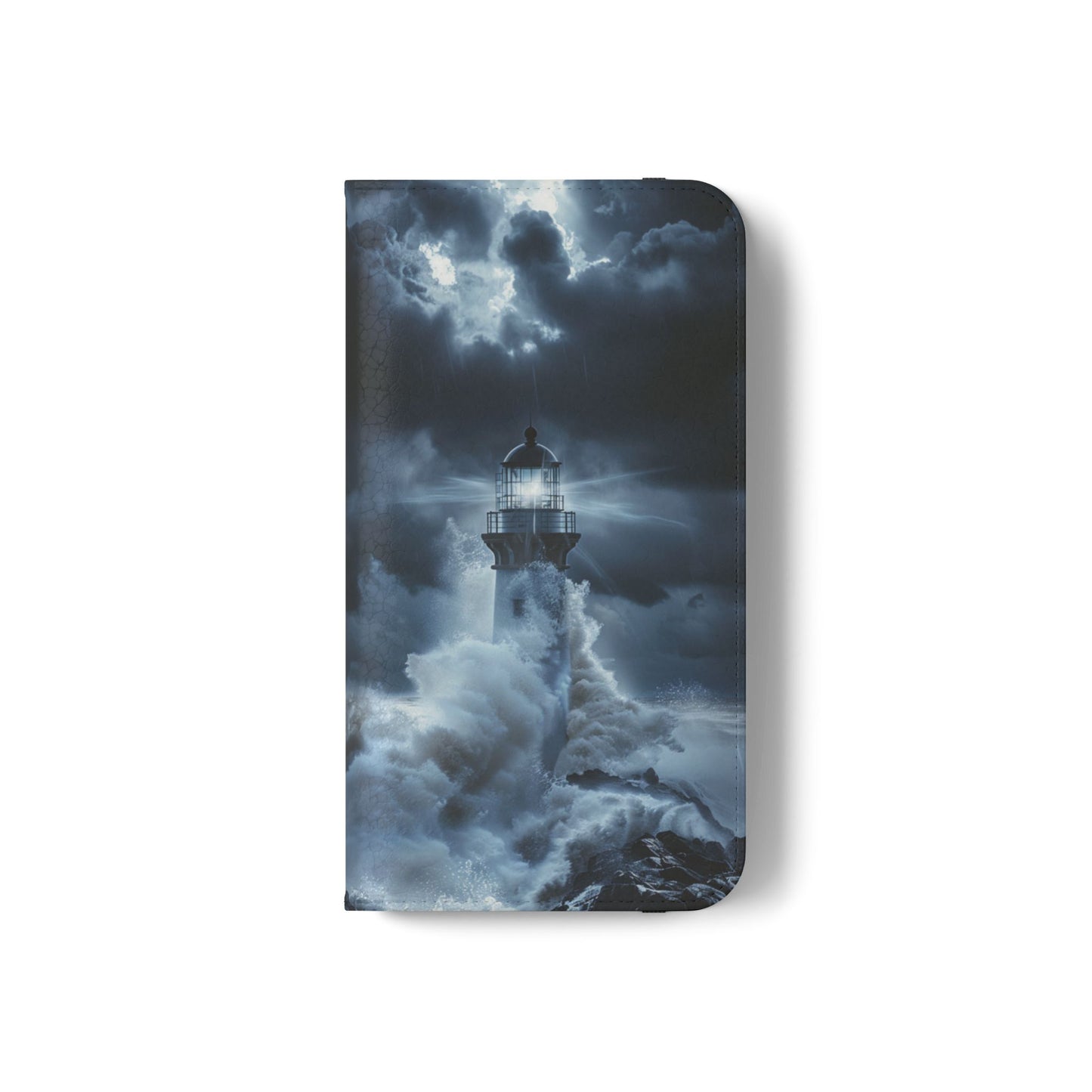 Stormbound Lighthouse - Wallet Flip Case