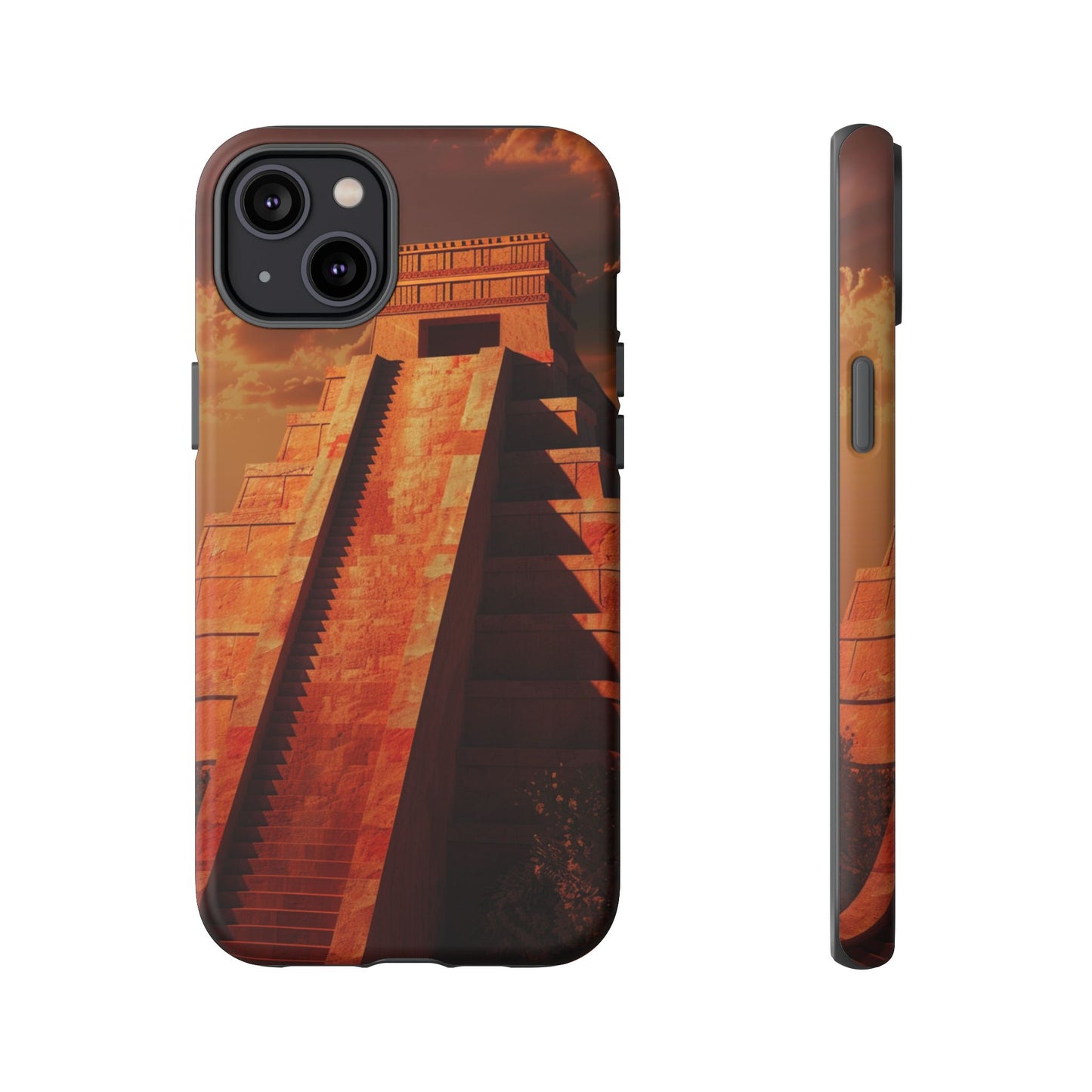 Mayan Pyramid Twilight Phone Case – iPhone, Google Pixel, Samsung Galaxy