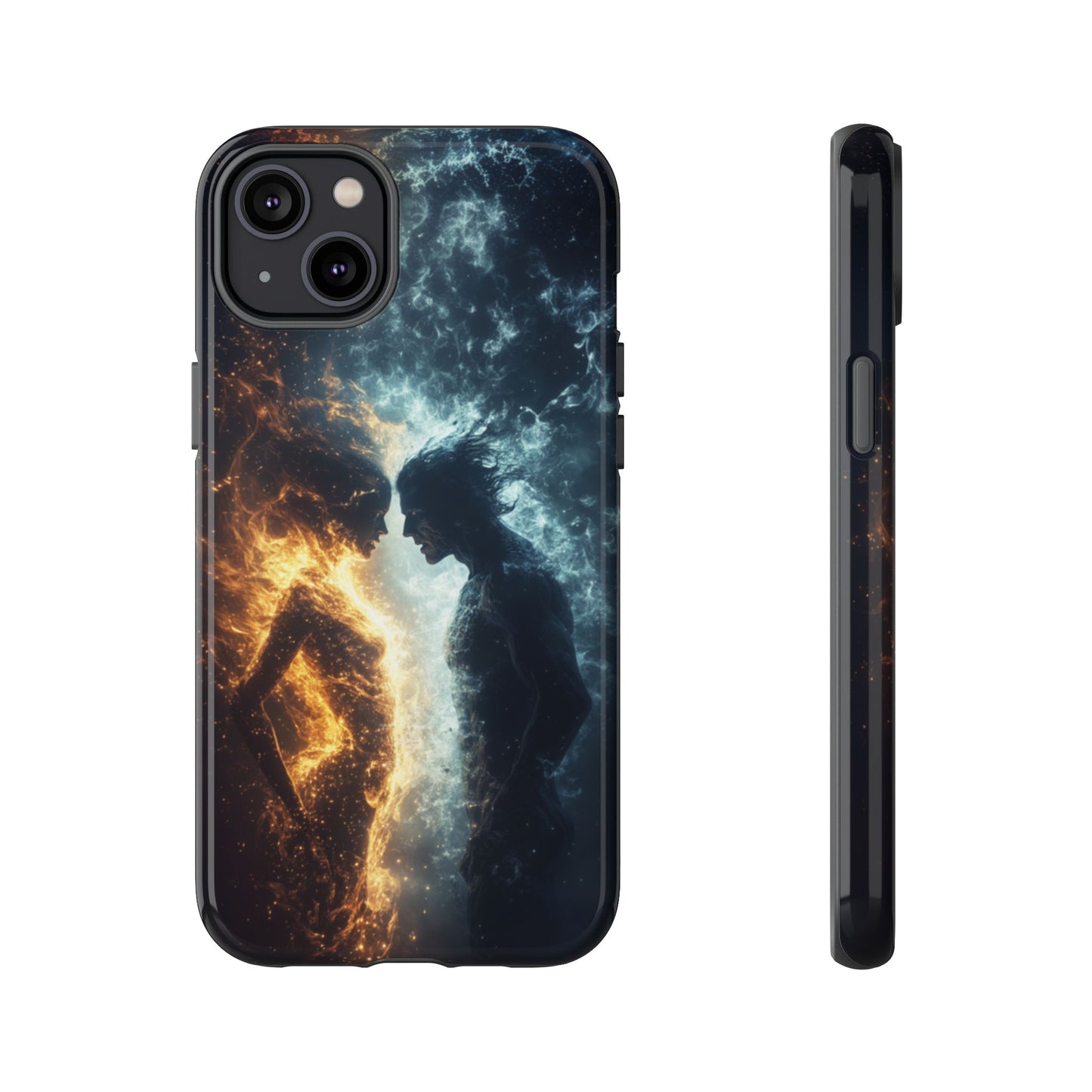 Fire & Frost Lovers - Tough iPhone Case