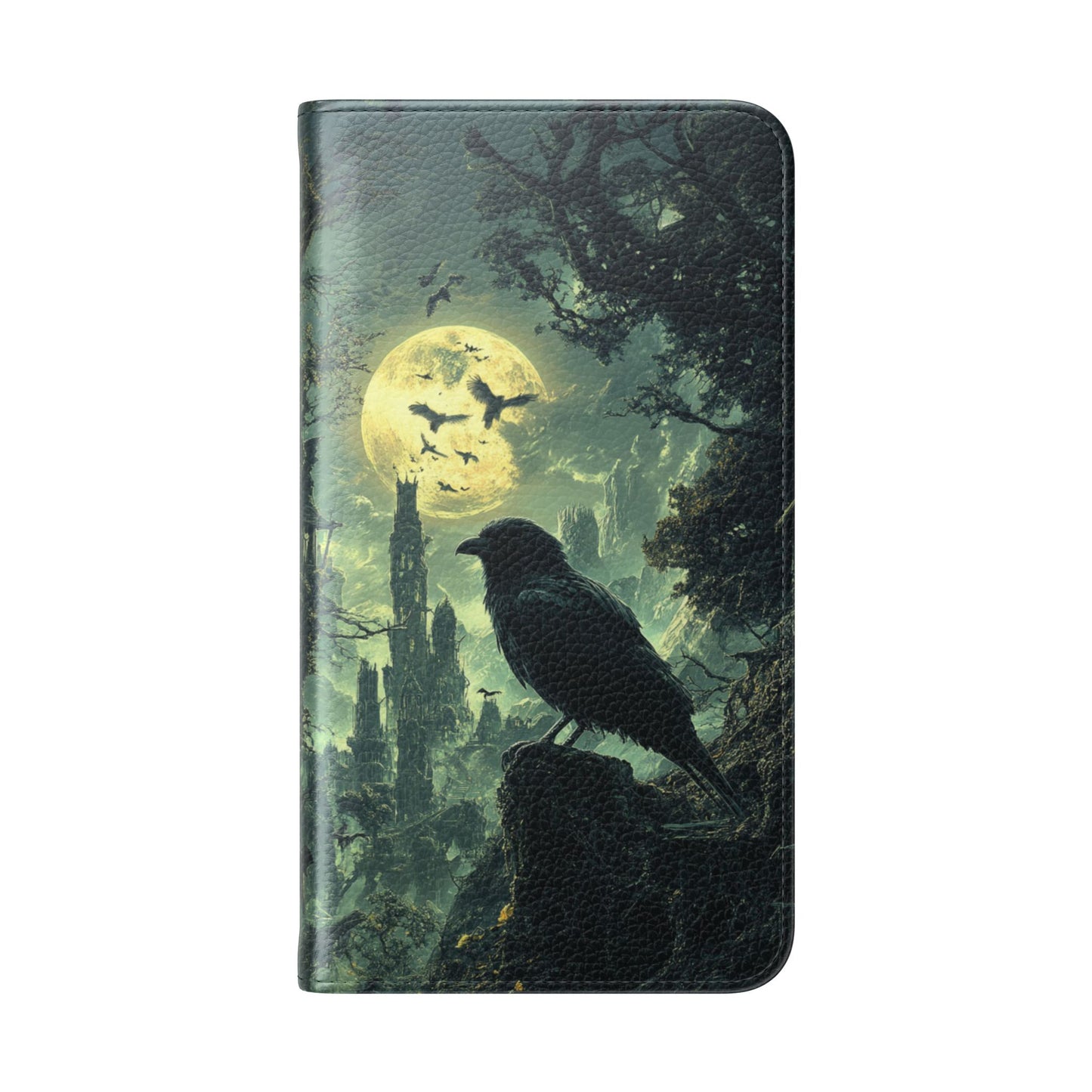Raven Moon - Wallet Flip Case