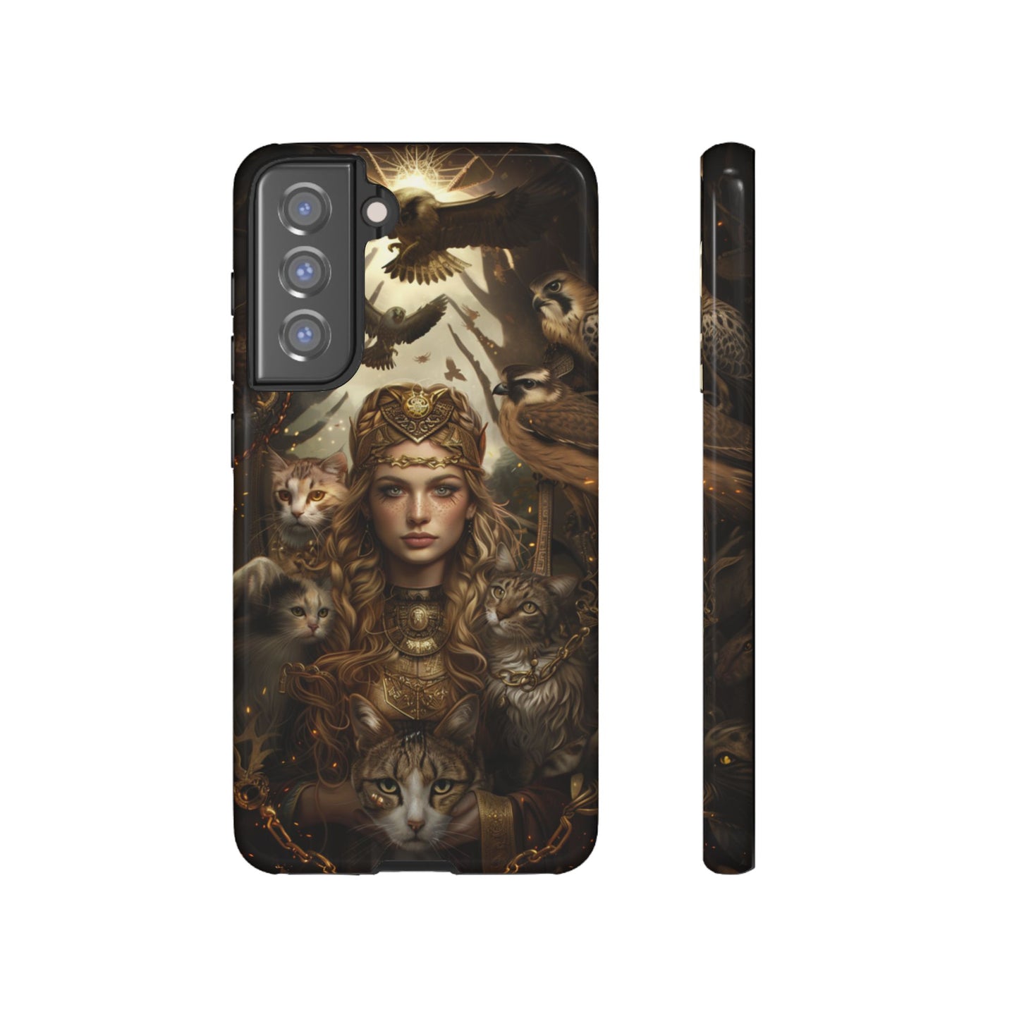 Freya Feline Majesty – Tough Samsung Galaxy Case