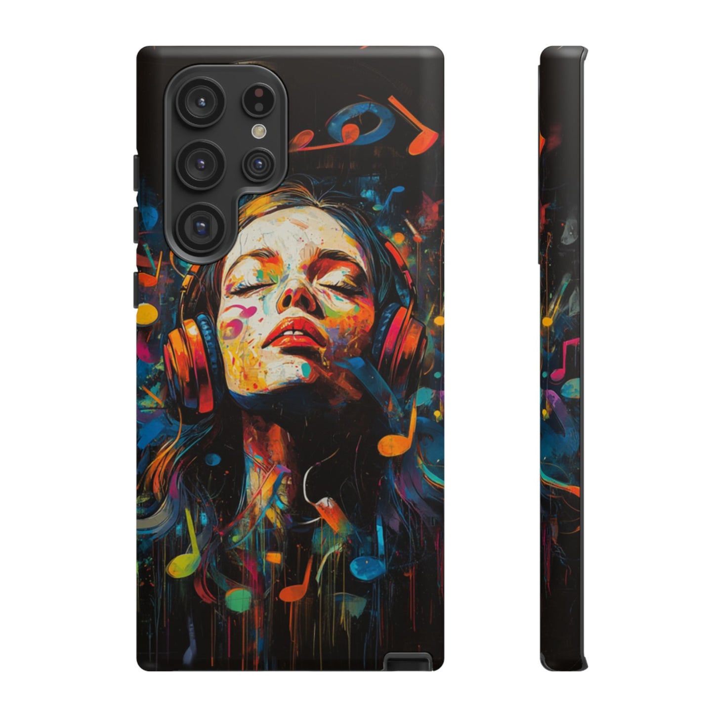 Vivid Musical Energy Graffiti Art Phone Case - iPhone, Google Pixel, Samsung Galaxy