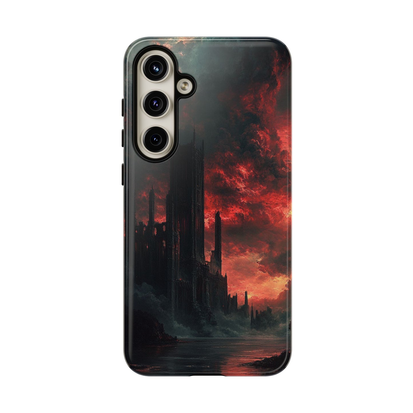 Crimson Dread Citadel – Tough Samsung Galaxy Case
