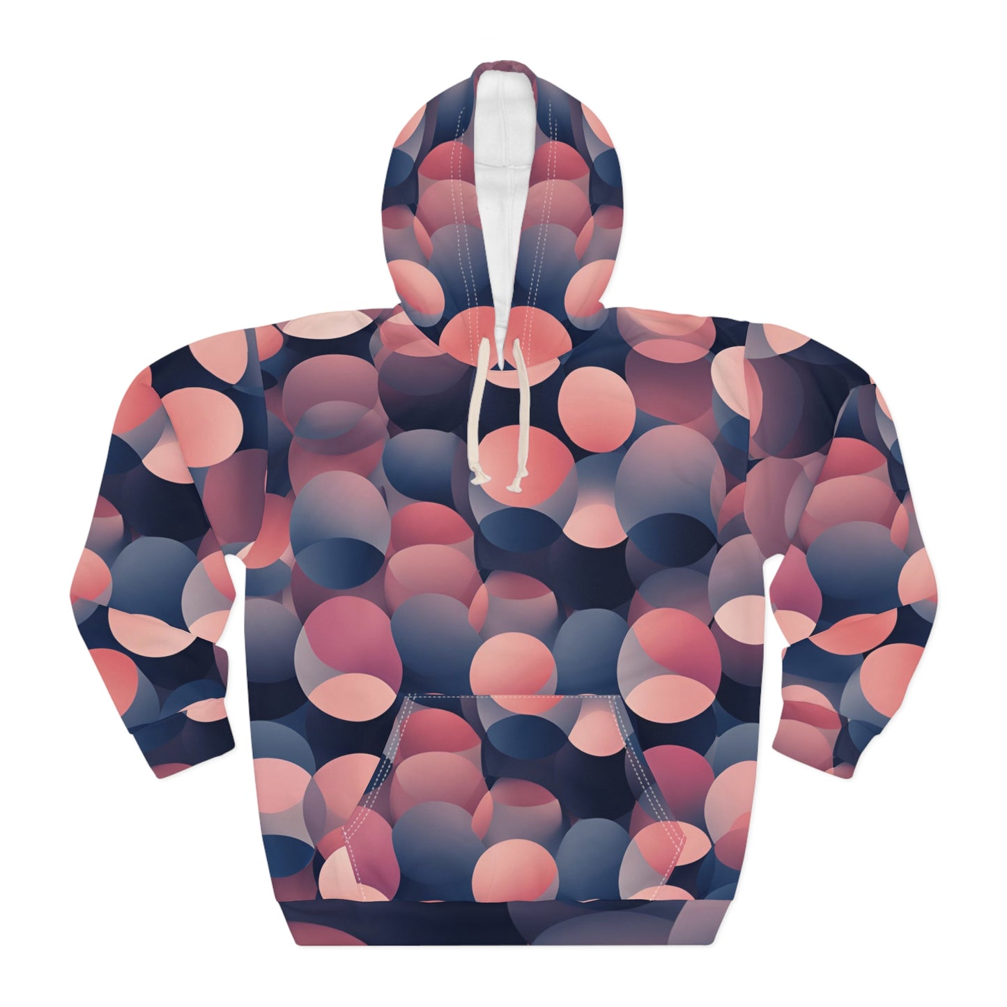 Bubble Bokeh All-Over Print Hoodie