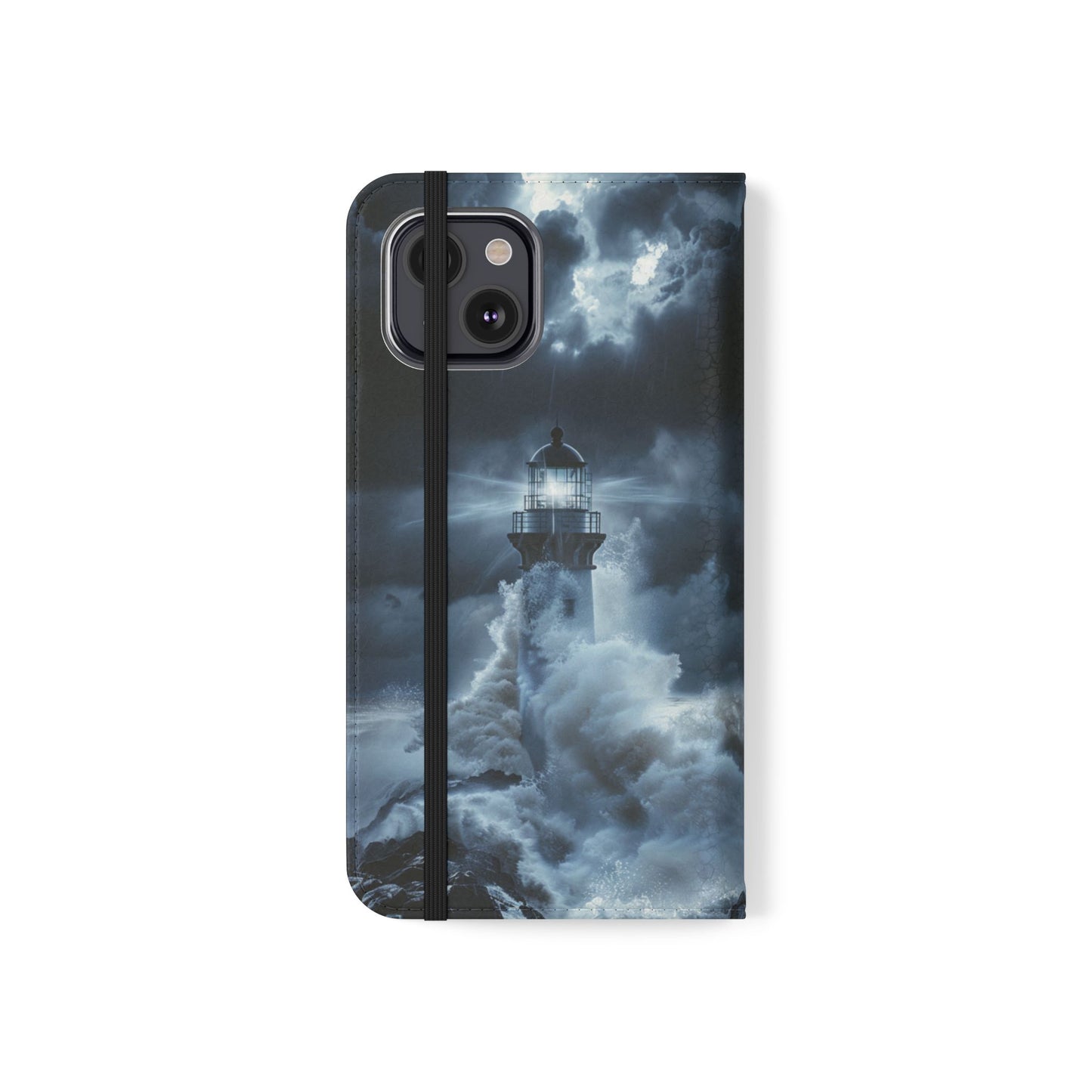 Stormbound Lighthouse - Wallet Flip Case