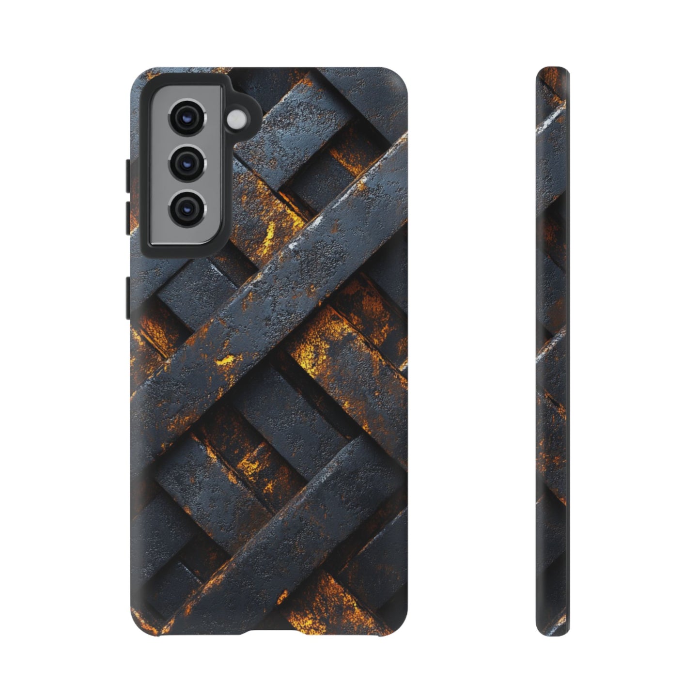 Geometric Interlocking Pattern Phone Case - iPhone, Google Pixel, Samsung Galaxy