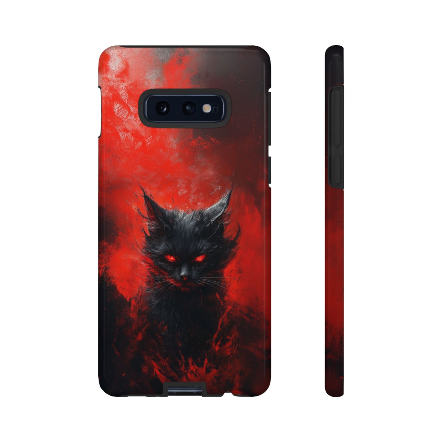 Fire Demon Black Cat - Tough Samsung Galaxy Case