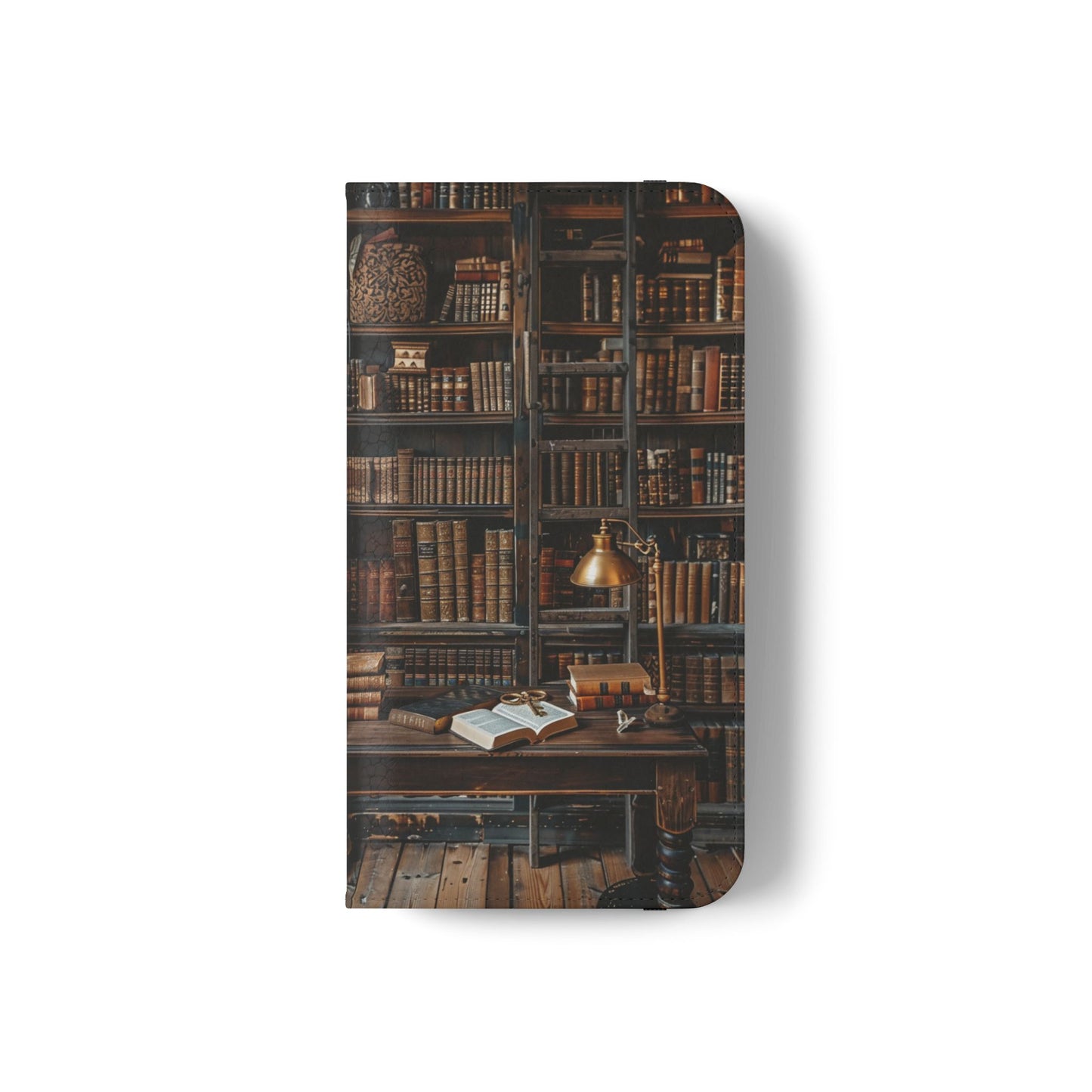Old World Study - Wallet Flip Case