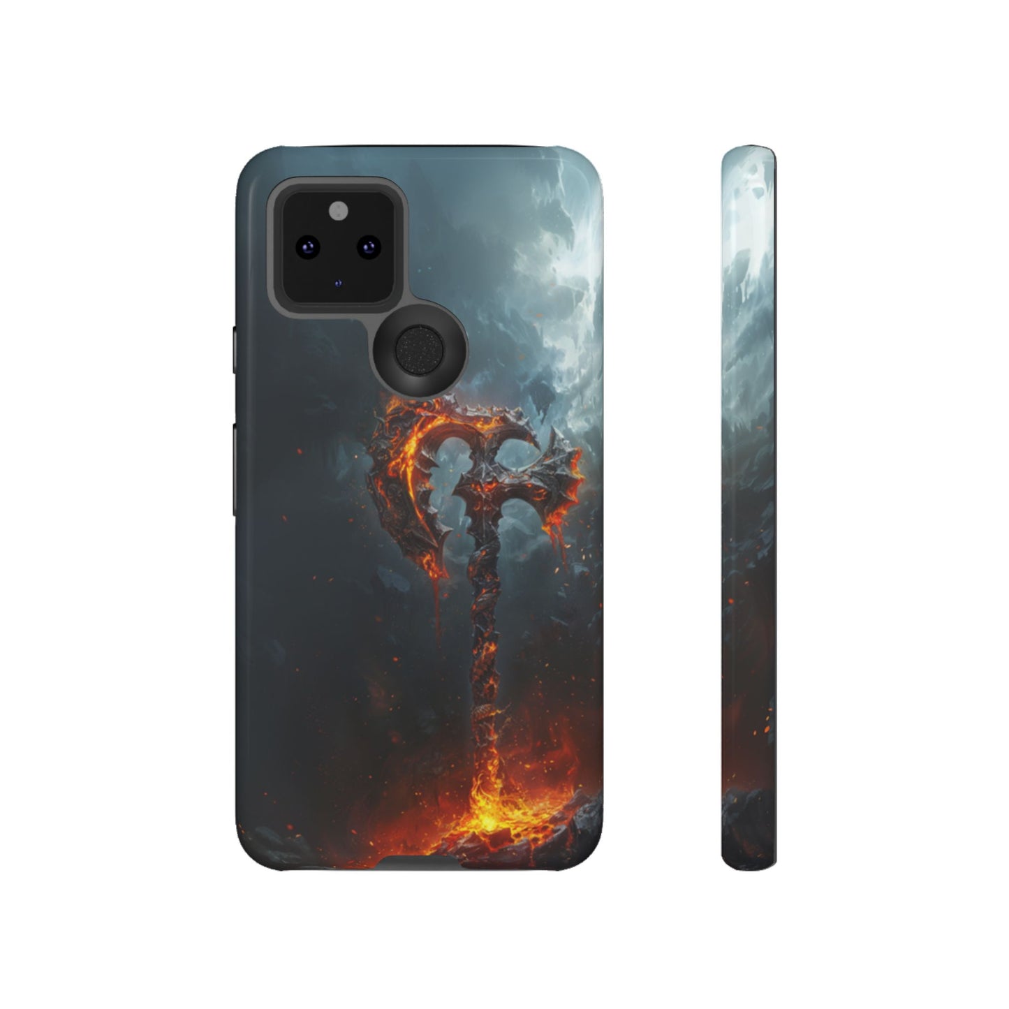 Molten War Axe - Tough Google Pixel Case