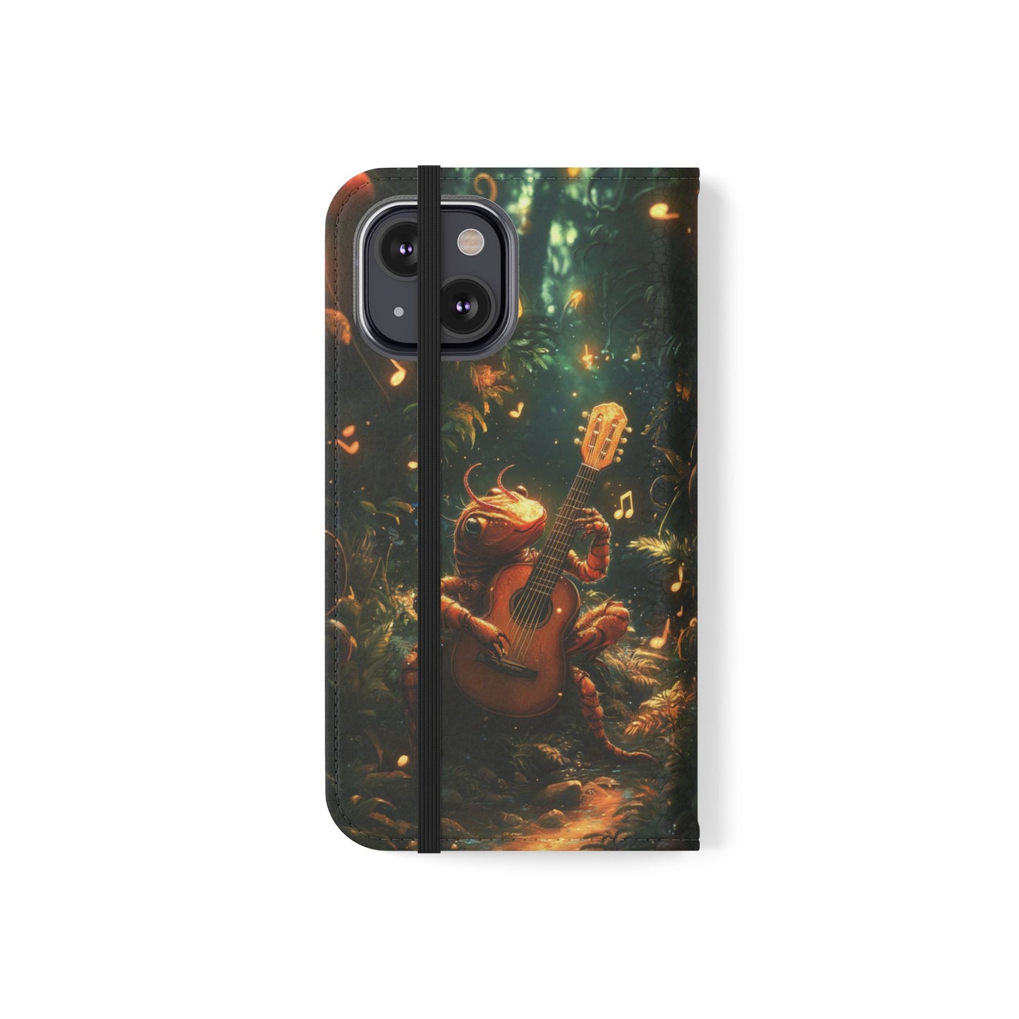 Serenade Forest Guitarist - Wallet Flip Case