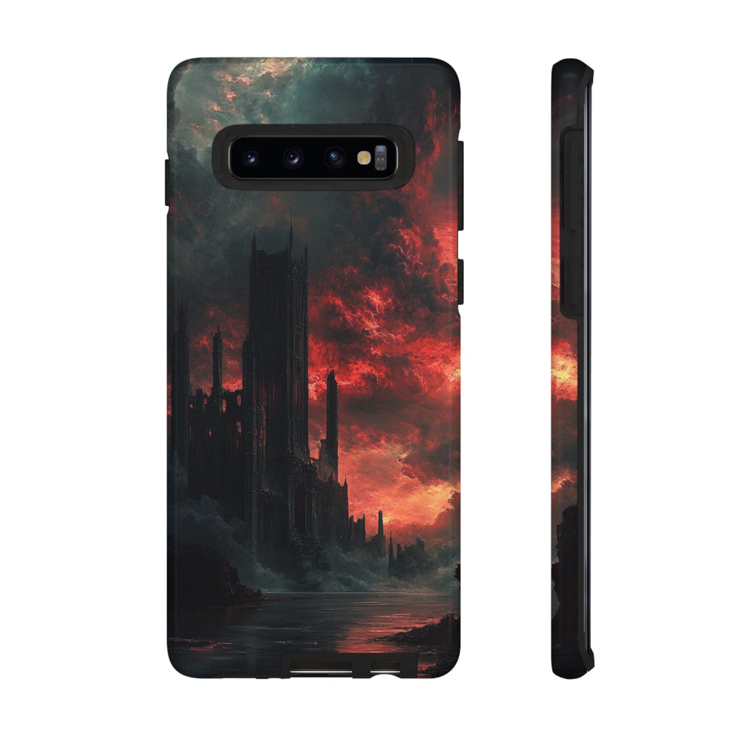 Crimson Dread Citadel – Tough Samsung Galaxy Case