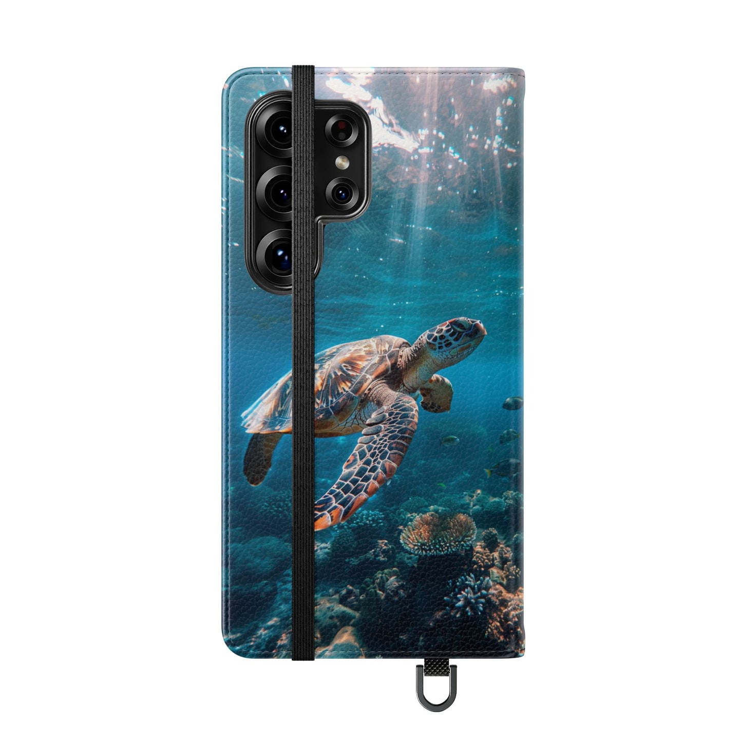 Ocean Guardian Sea Turtle - Wallet Flip Case