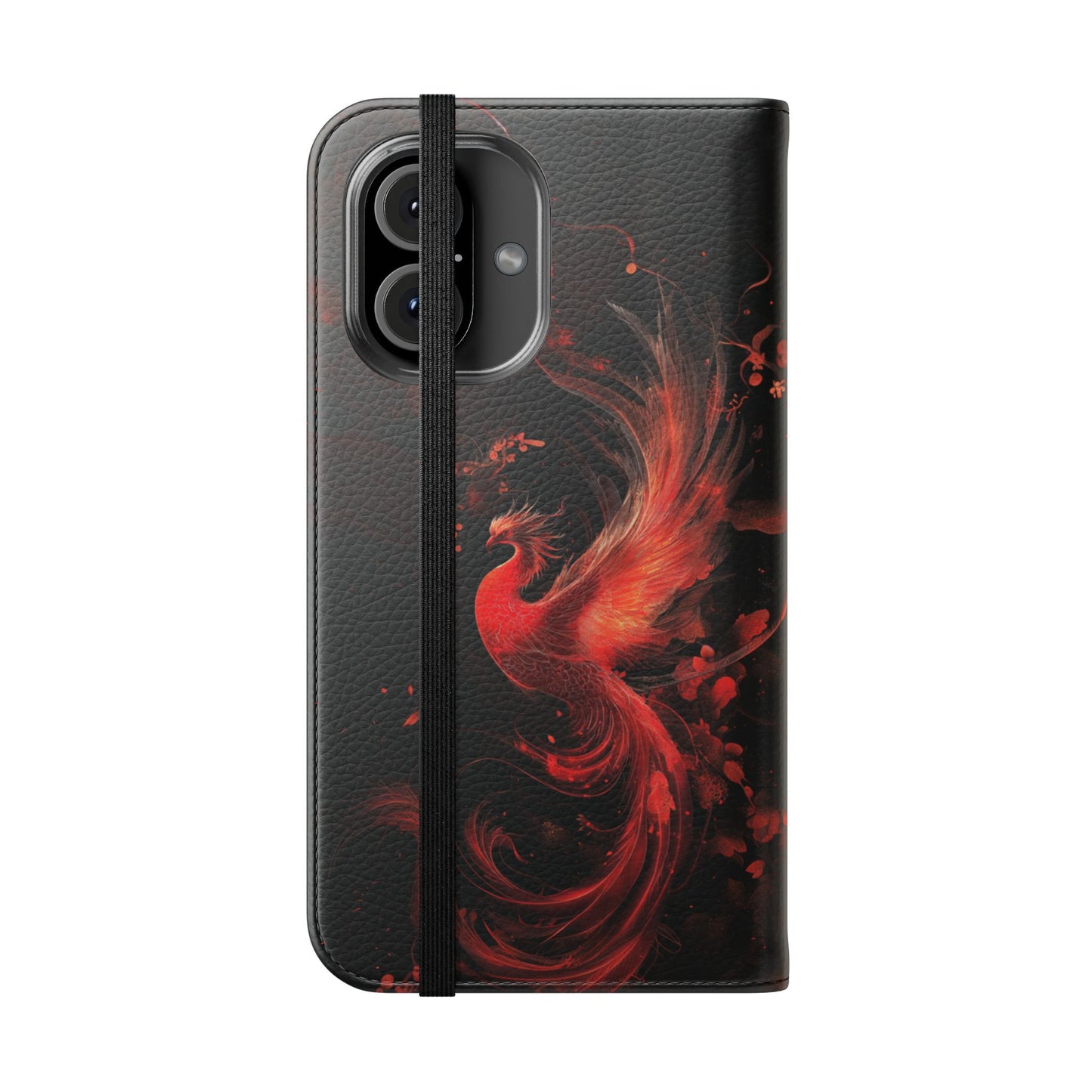 Crimson Phoenix - Wallet Flip Case