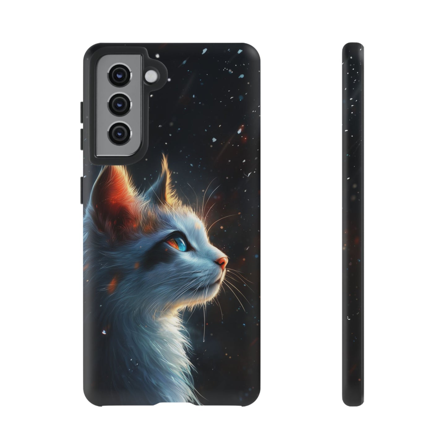 Enchanting Winter Cat Phone Case - iPhone, Google Pixel, Samsung Galaxy