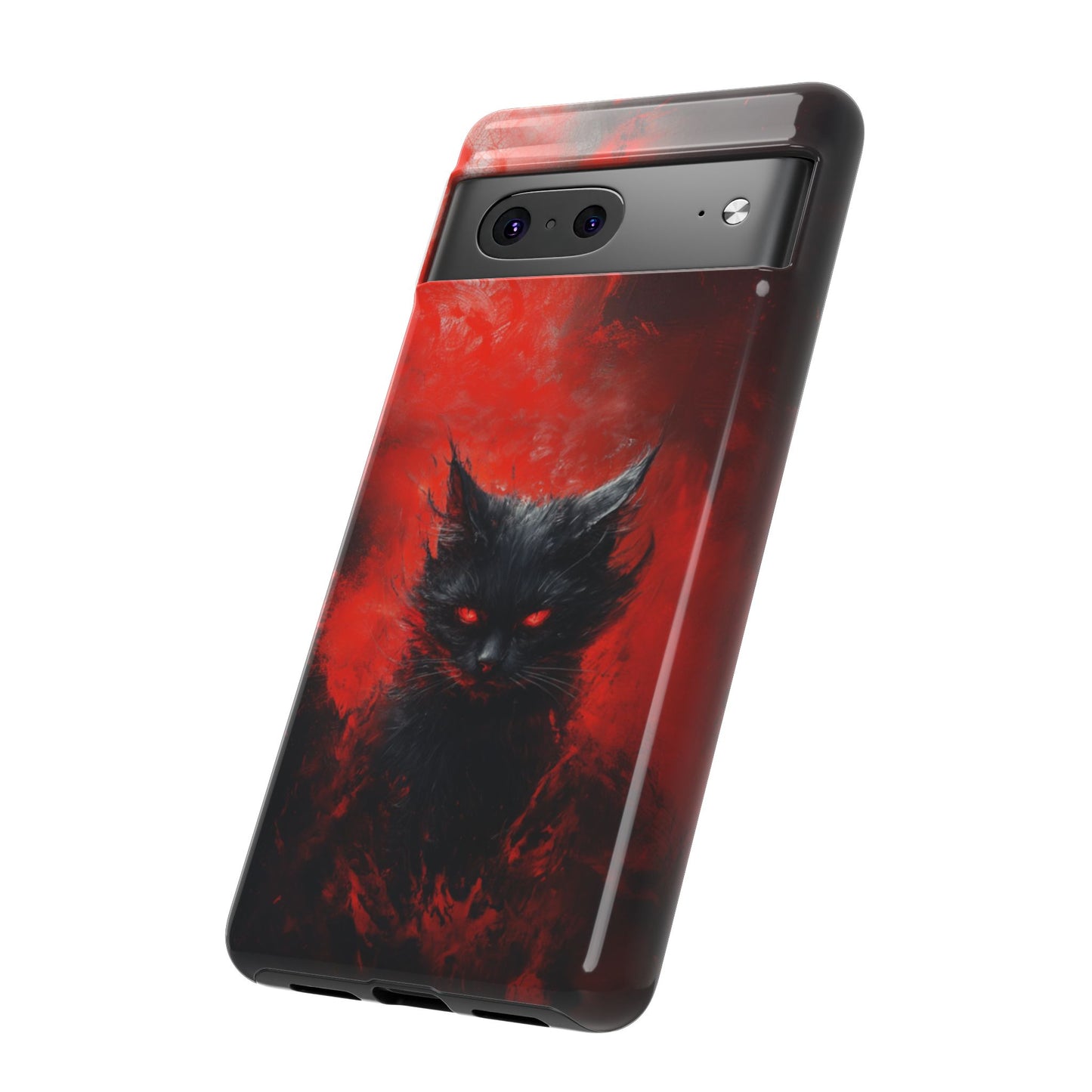 Infernal Cat Phone Case - iPhone, Google Pixel, Samsung Galaxy