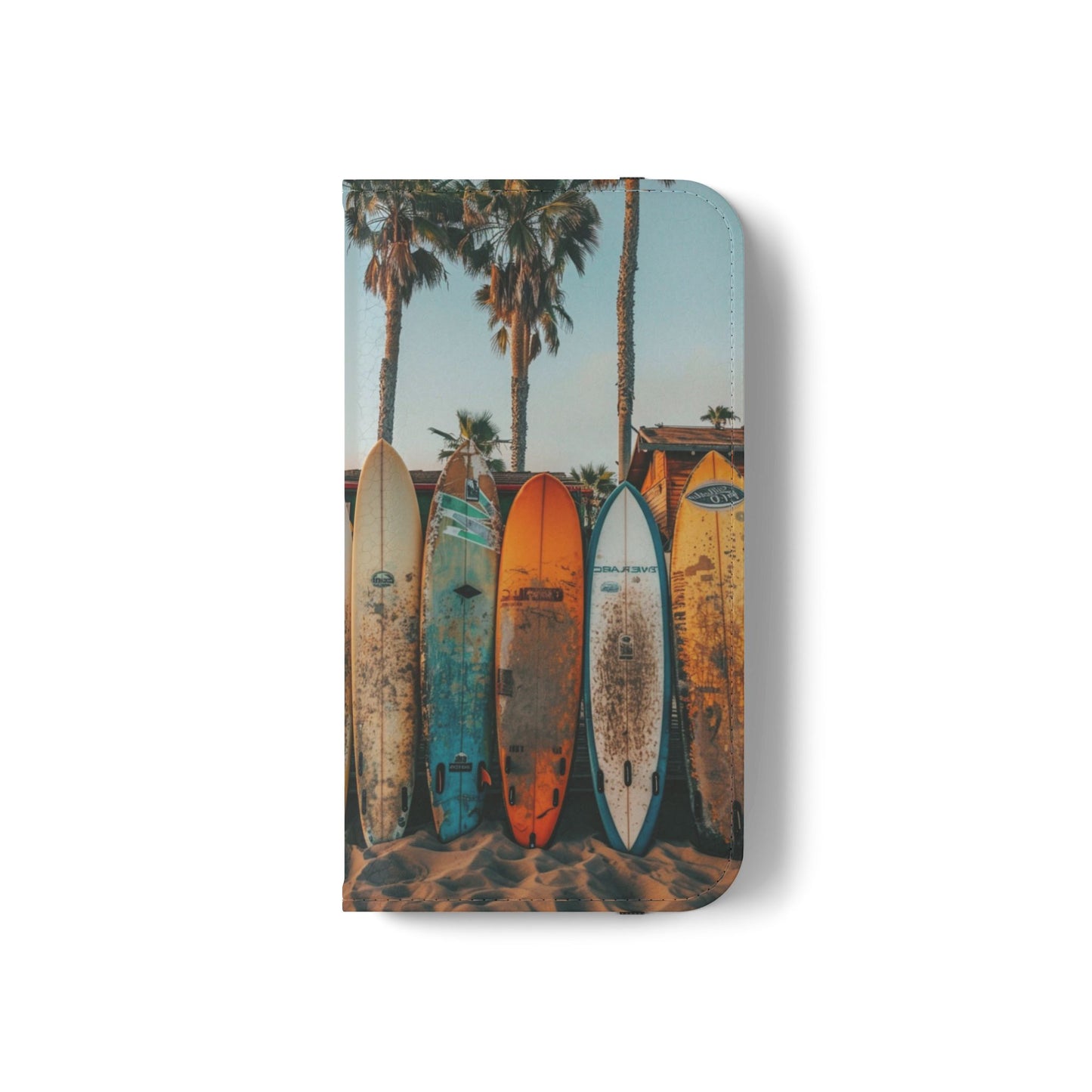 Beach Surfboards - Wallet Flip Case