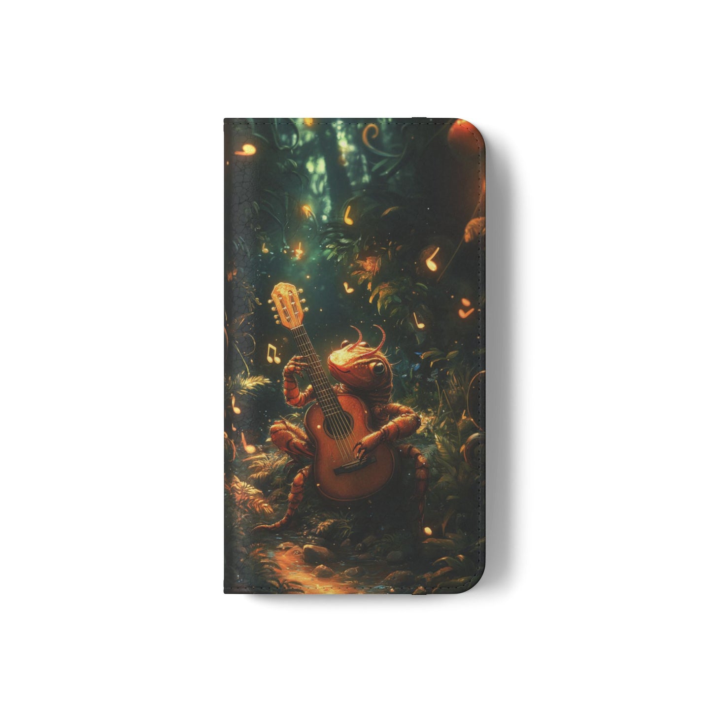 Serenade Forest Guitarist - Wallet Flip Case