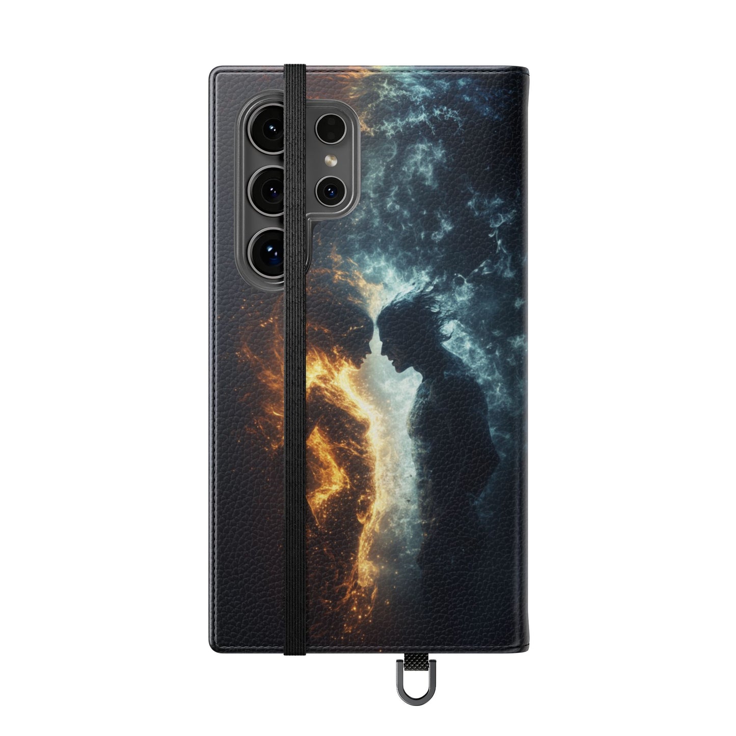 Fire & Frost Lovers - Wallet Flip Case