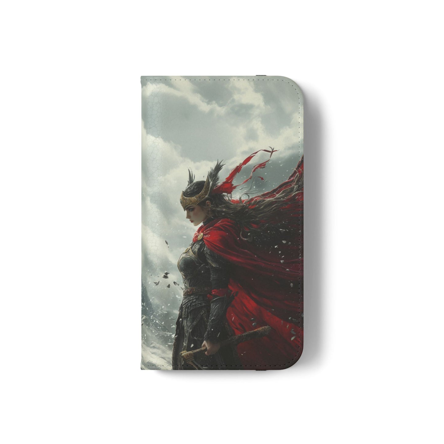 Freya Crimson Valkyrie - Wallet Flip Case