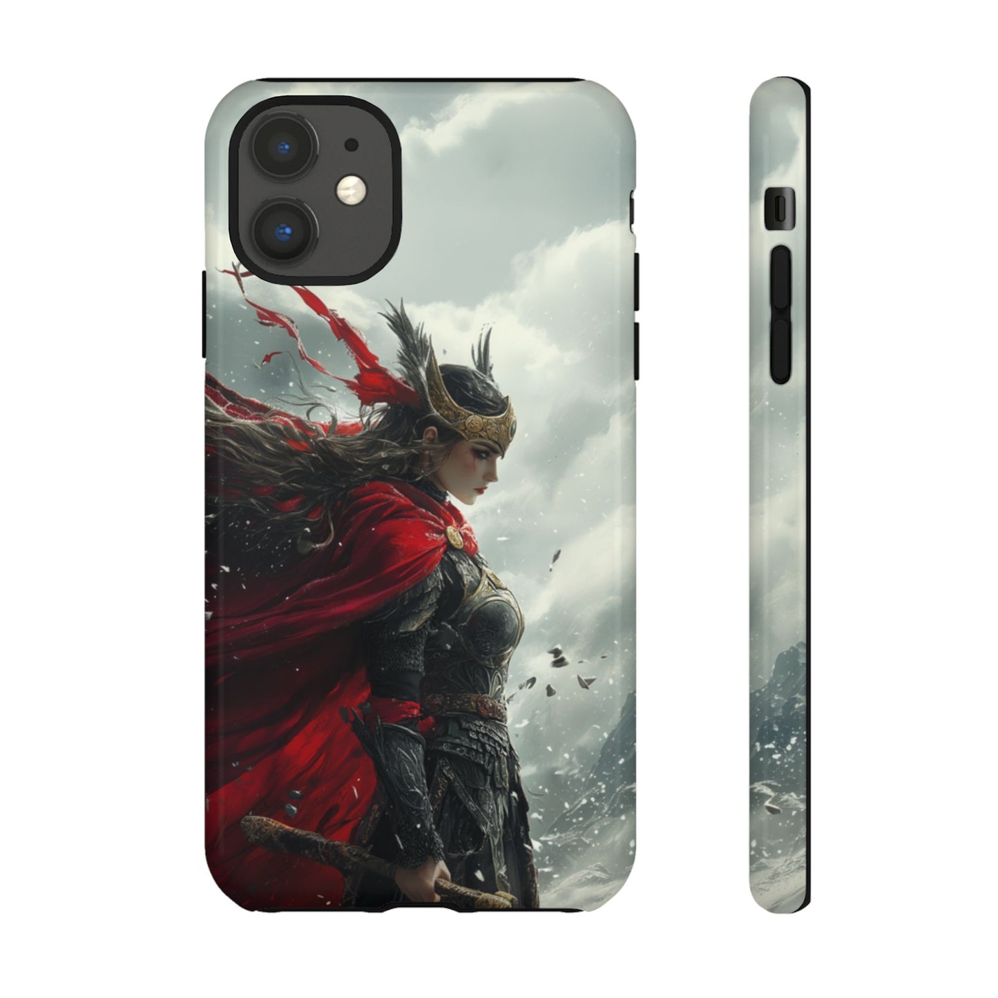 Freya Crimson Valkyrie - Tough iPhone Case