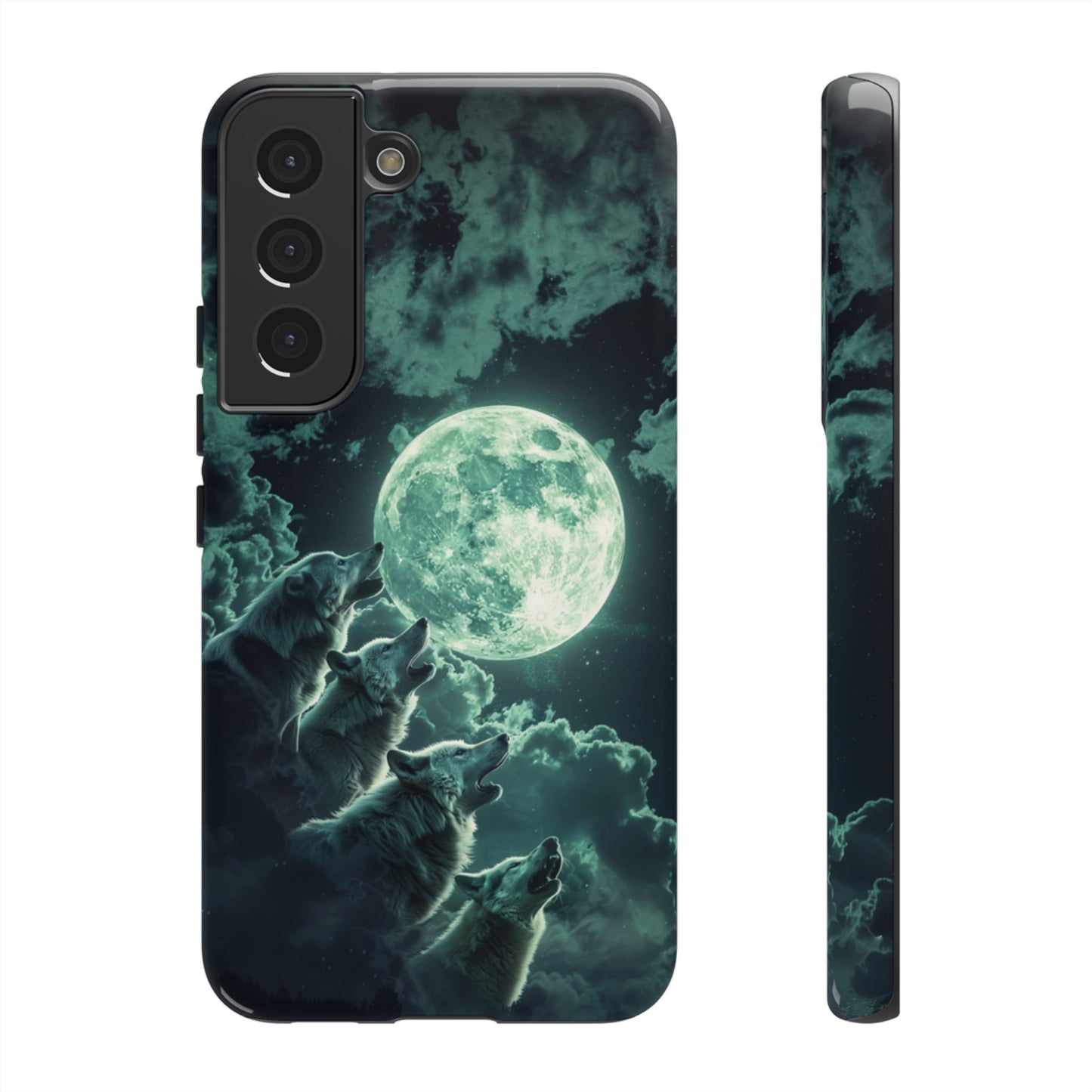 Lunar Pack: Wolves in Harmony - iPhone, Google Pixel, Samsung Galaxy