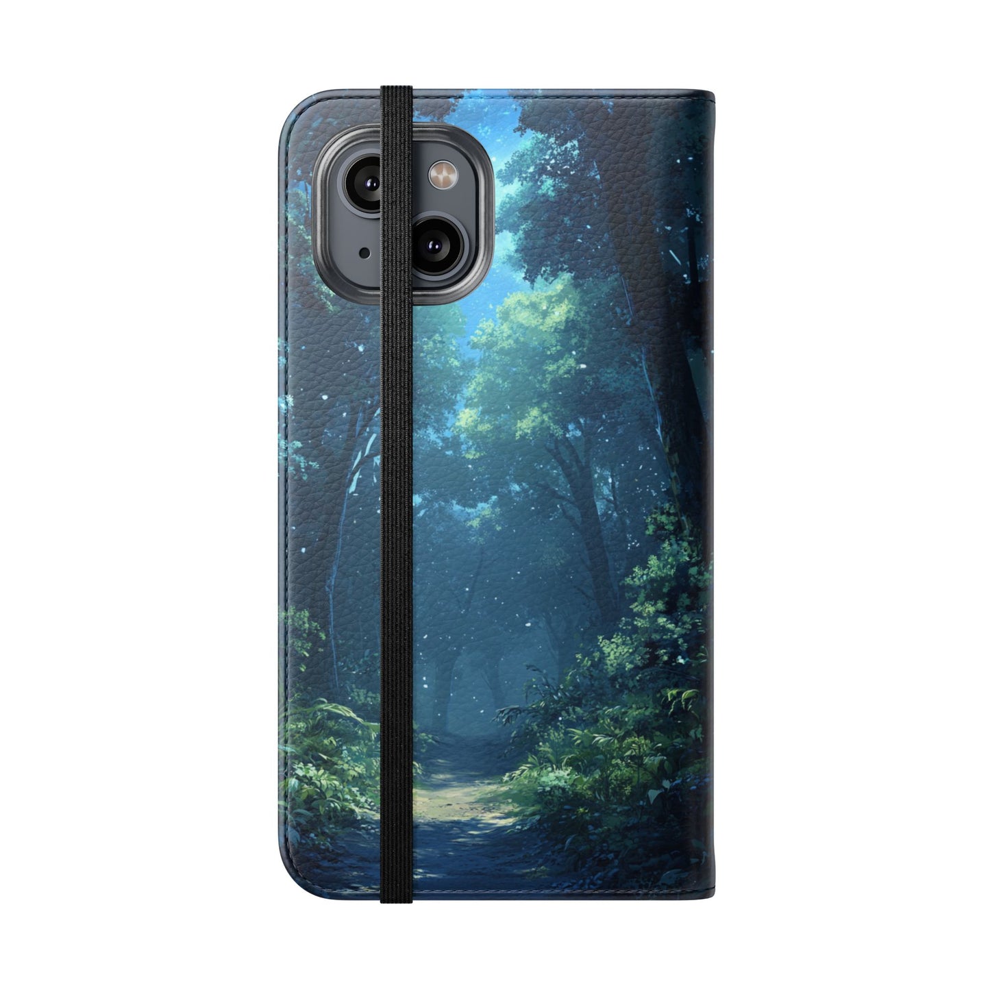Mystical Forest Path - Wallet Flip Case
