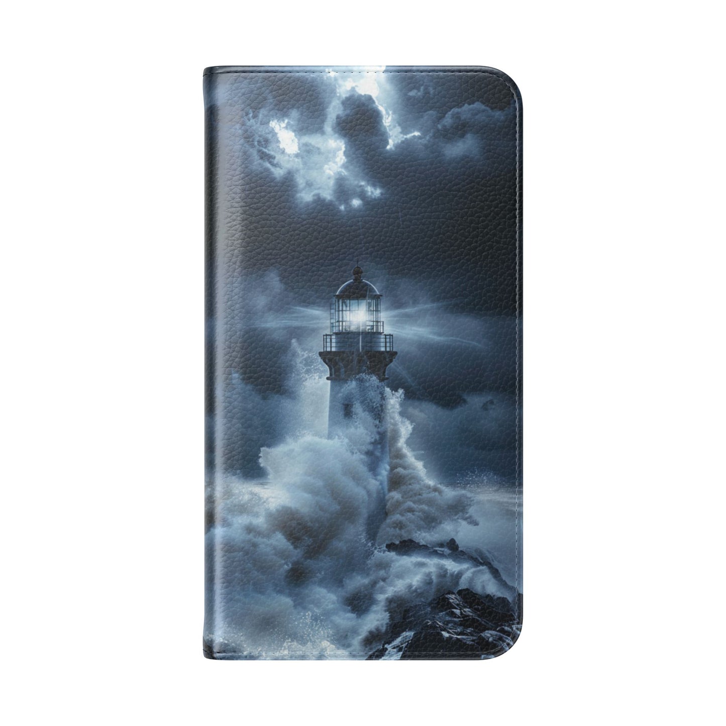 Stormbound Lighthouse - Wallet Flip Case