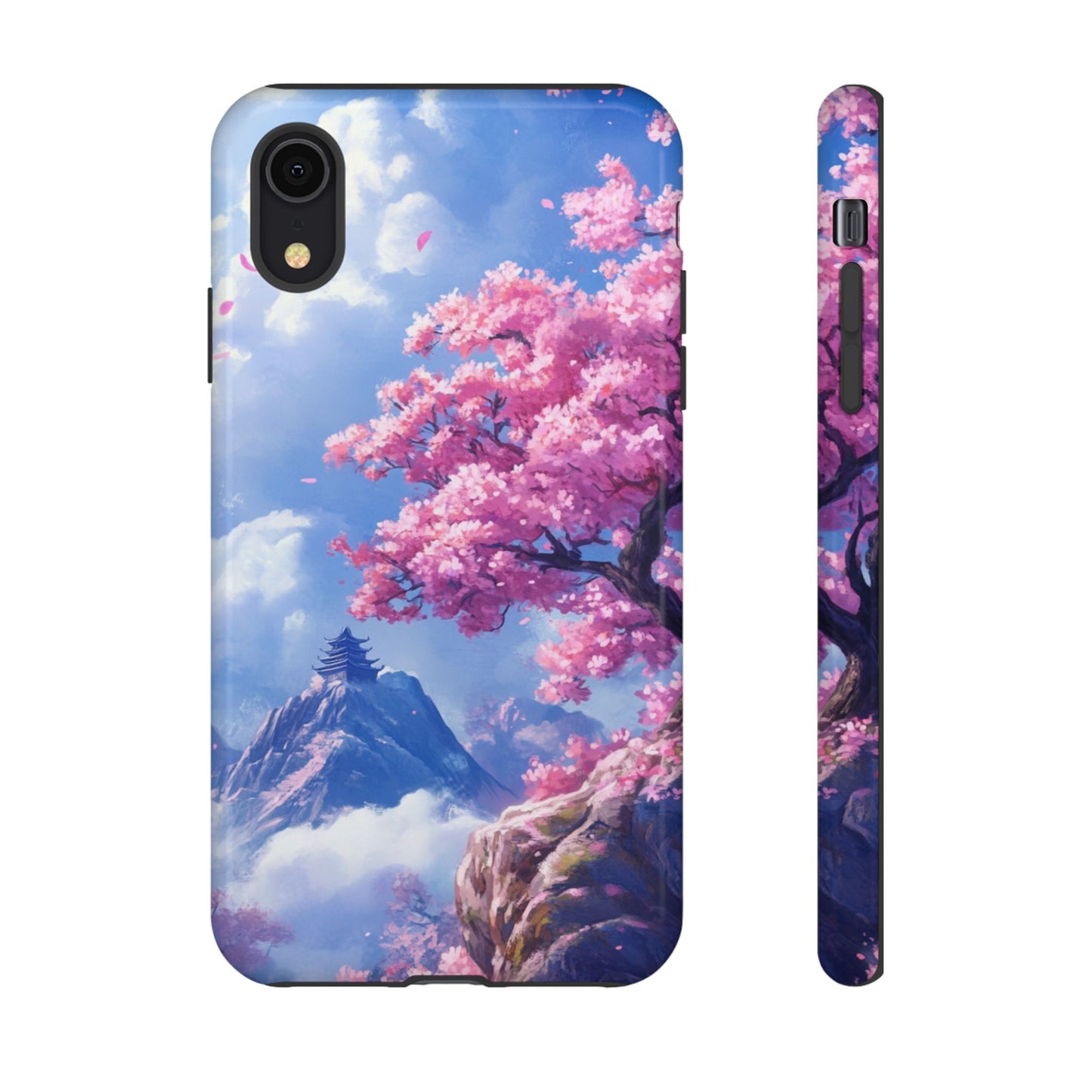 Sakura Sky Temple - Tough iPhone Case