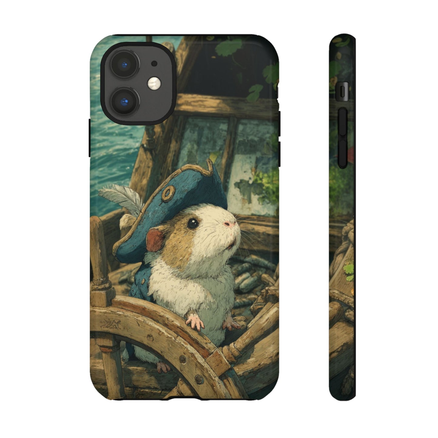 Pirate Captain Guinea Pig - Tough iPhone Case
