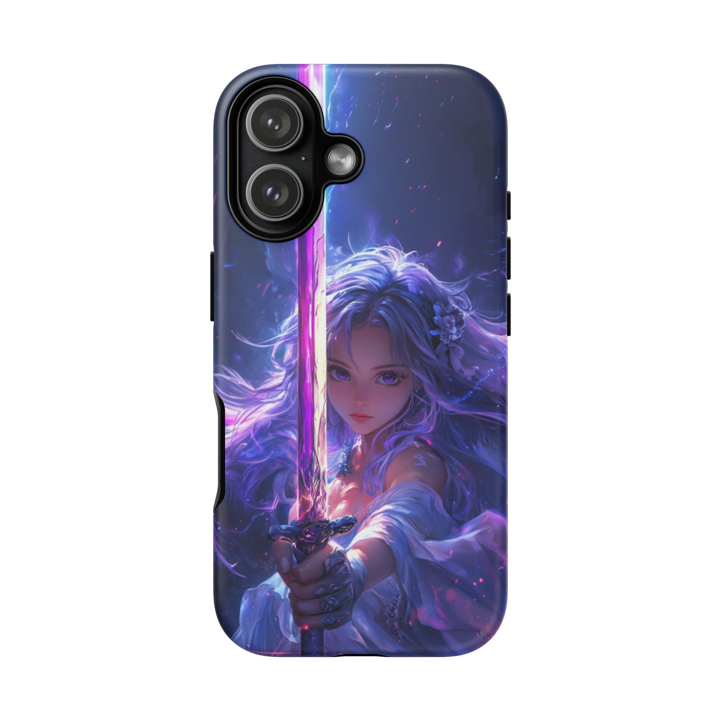 Violet Blade Warrior – Tough iPhone Case