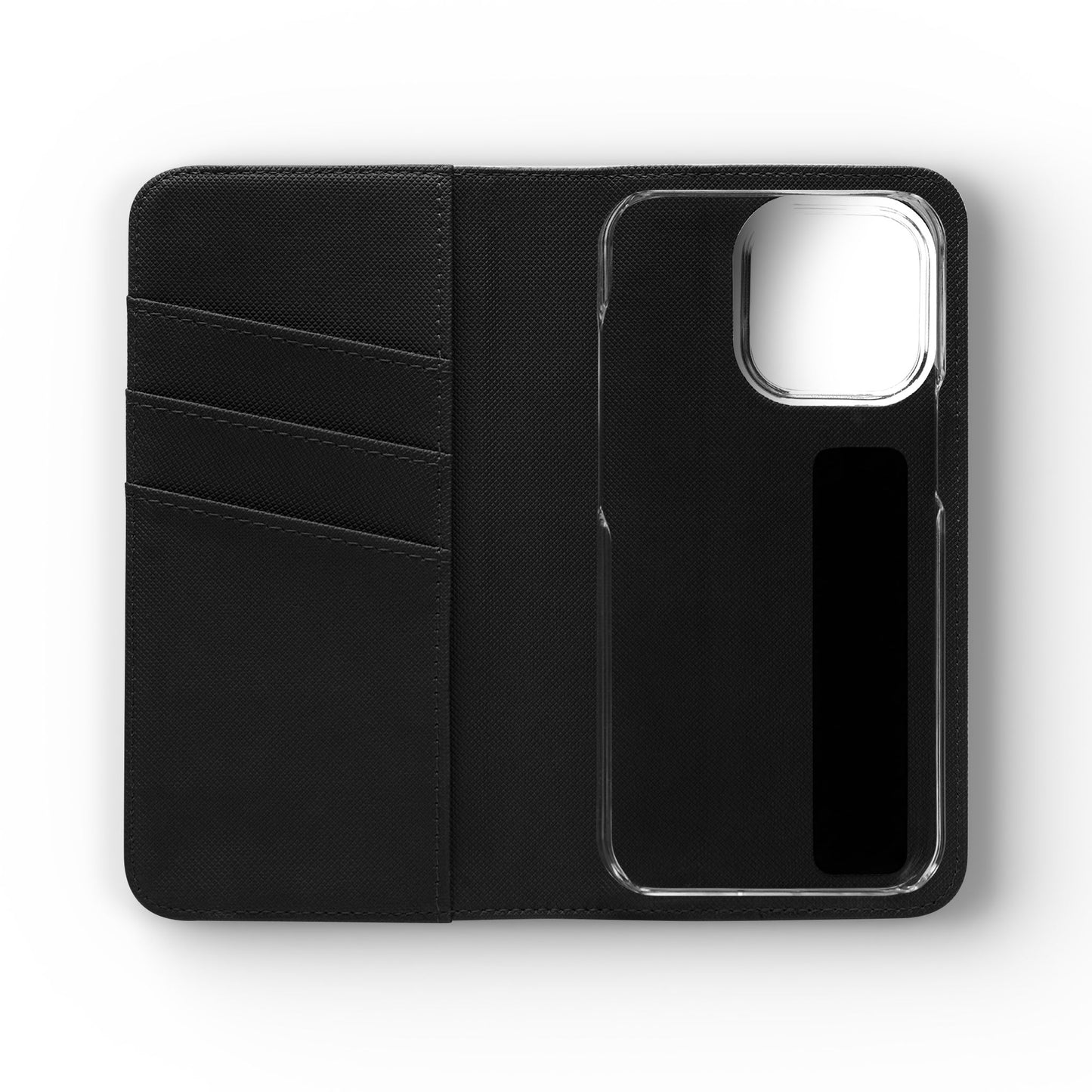 Blue Tech Matrix - Wallet Flip Case