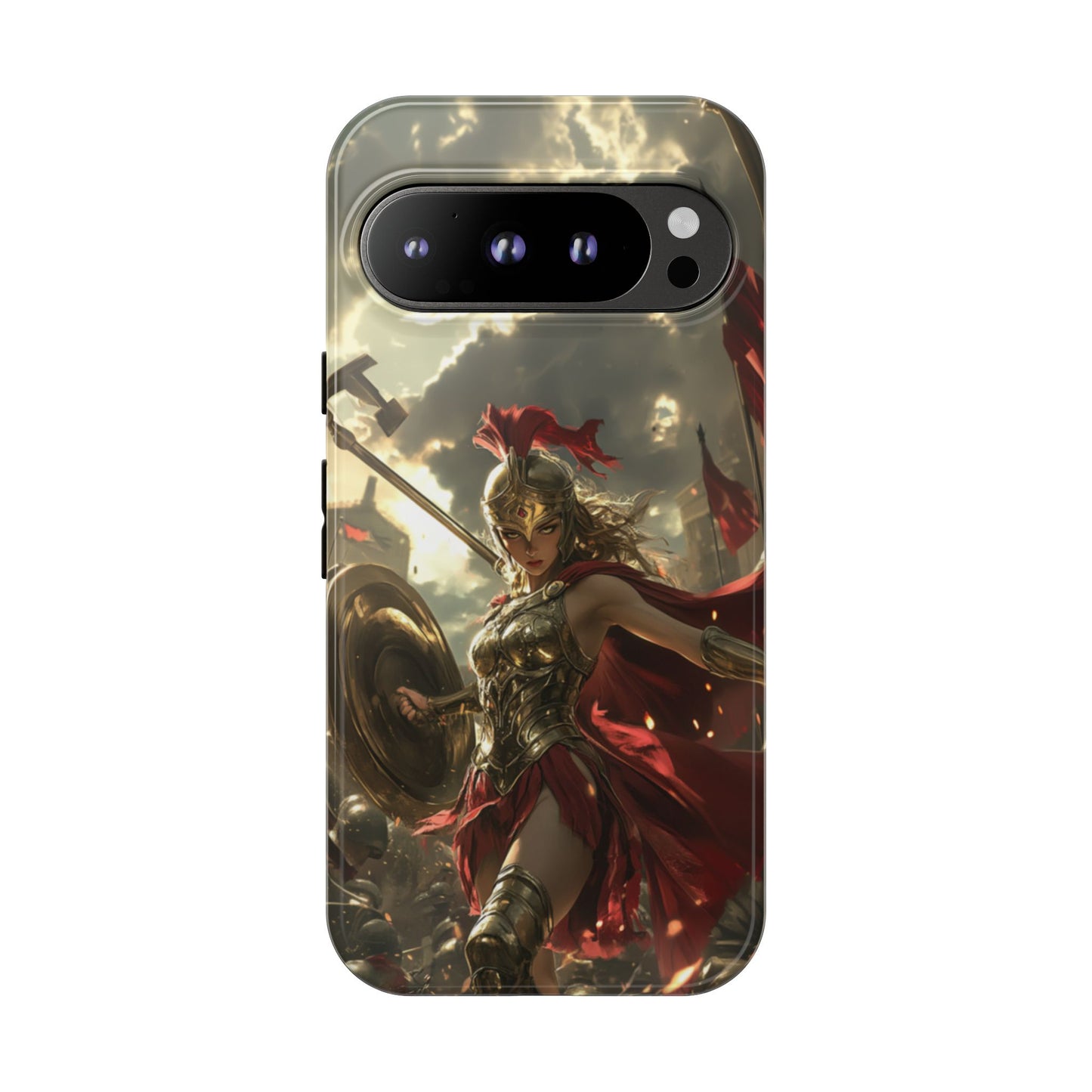 Athena Crimson Vanguard – Tough Google Pixel Case