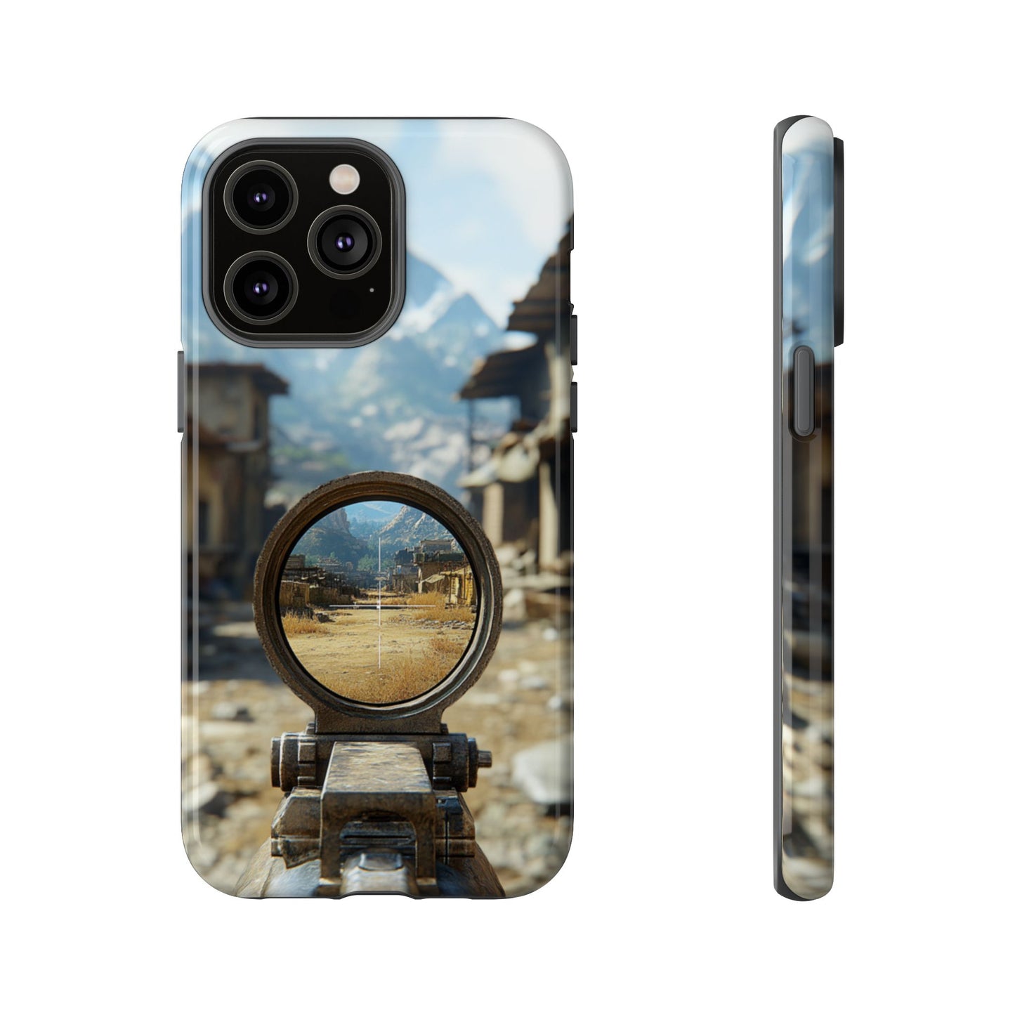 Desert Sniper Focus - Tough iPhone Case